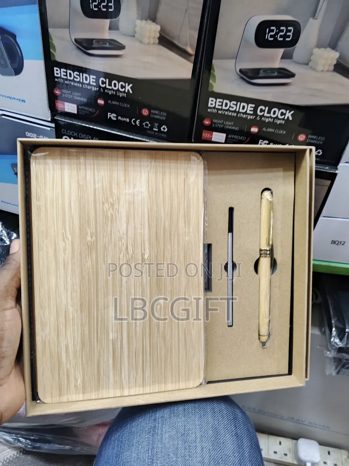 Wooden Set of Notepad, Executive Pen and Refill (Wholesales Only