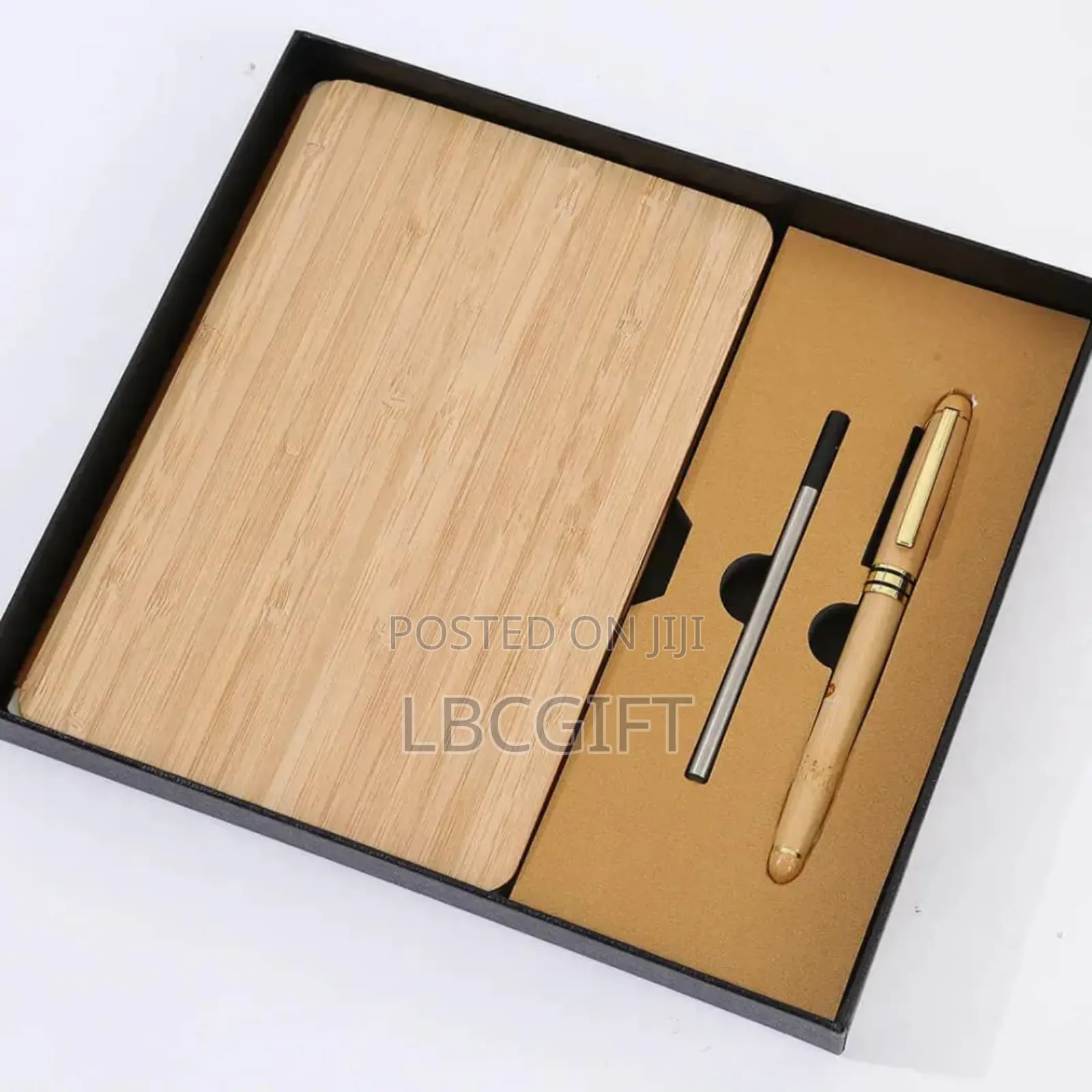 Wooden Set of Notepad, Executive Pen and Refill (Wholesales Only