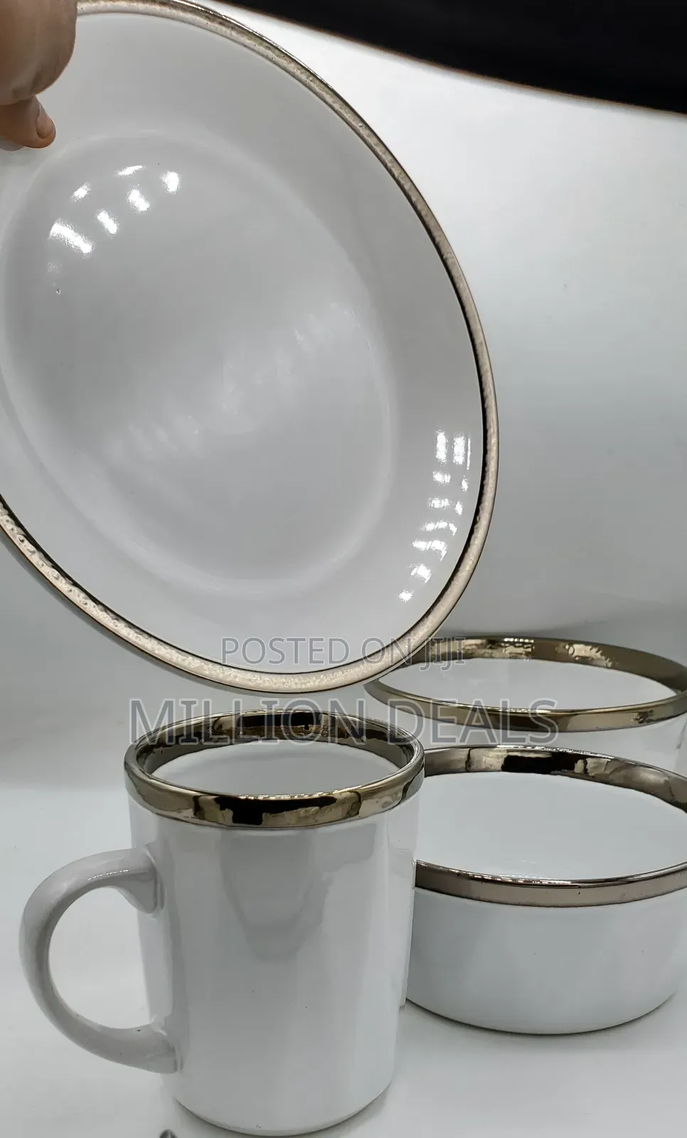 4 Pieces Unique Breakable Dinner Sets