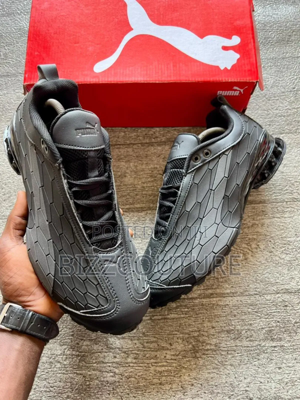 Original Bkack Puma Sneakers Available In Store