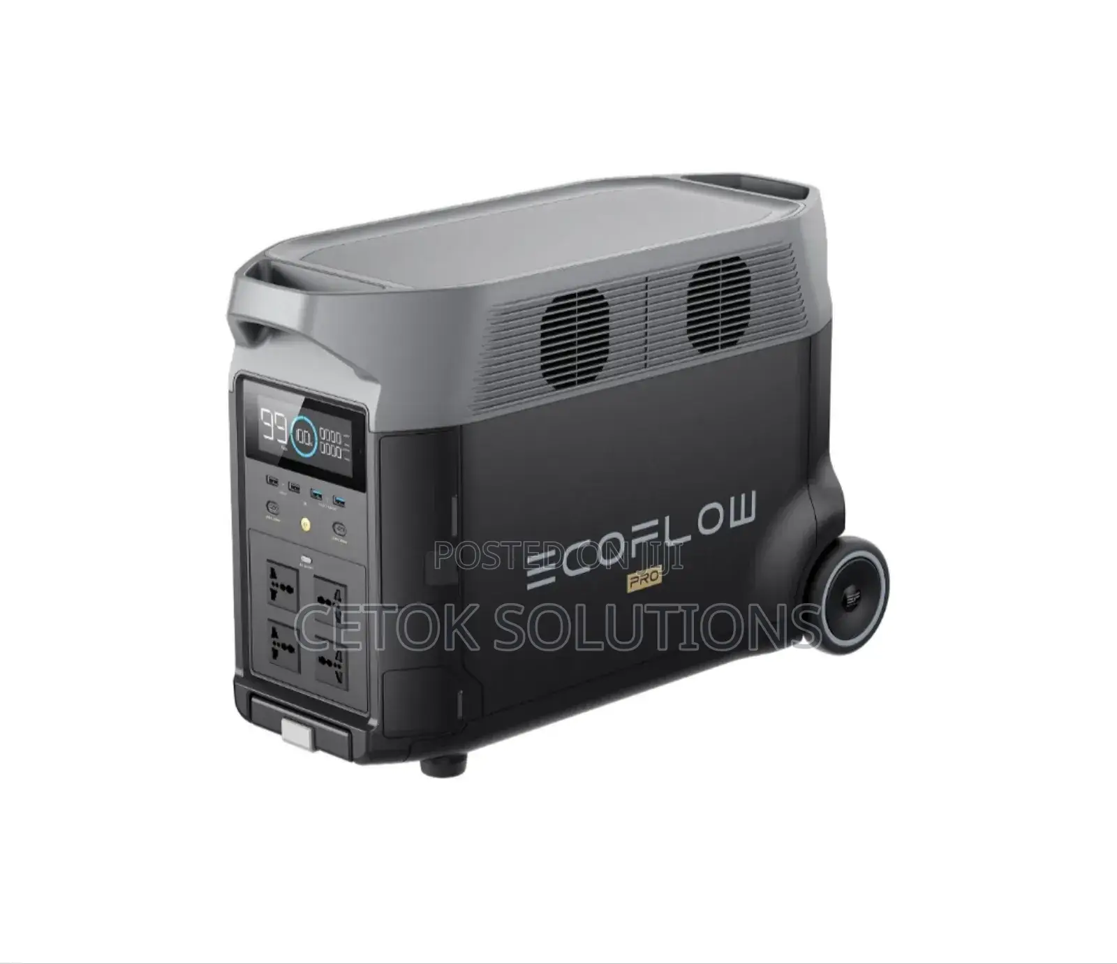 Ecoflow Delta Pro 3,600watt Expands to 11kwh Solar Power Station