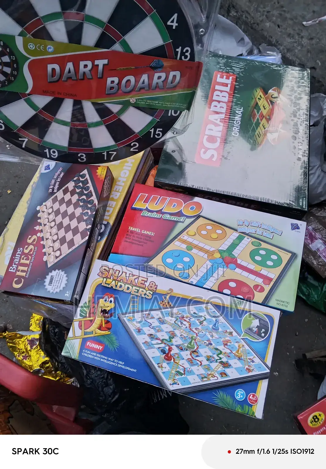 Original Standard Sizes ( Chess, Ludo, Scrabble, Dart Board, Snake L