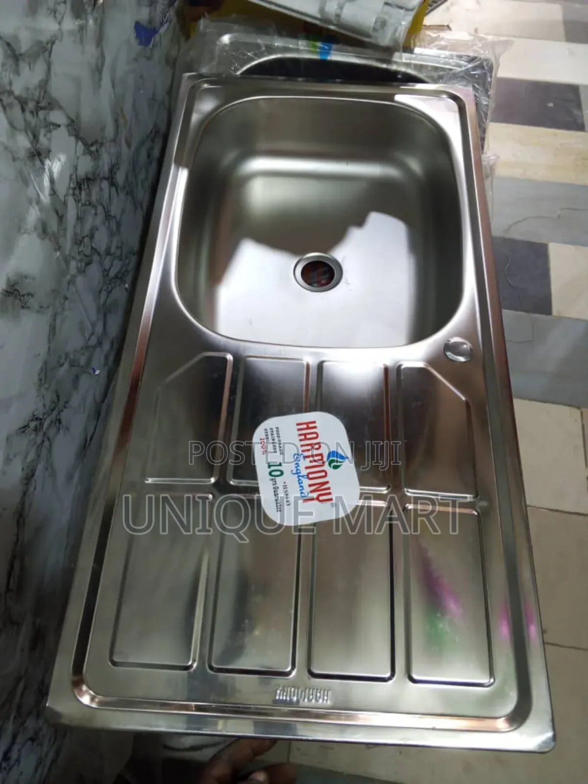Stainless Steel Single Bowl and Single Tray Kitchen Sink