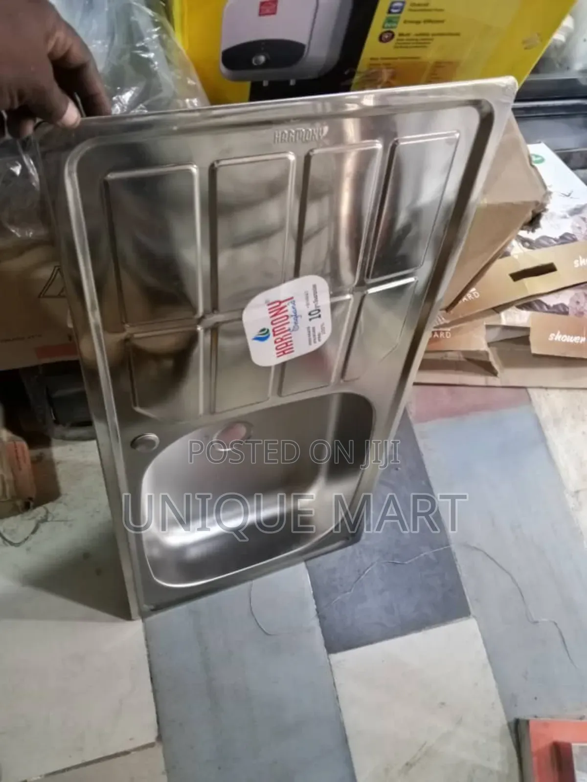 Stainless Steel Single Bowl and Single Tray Kitchen Sink