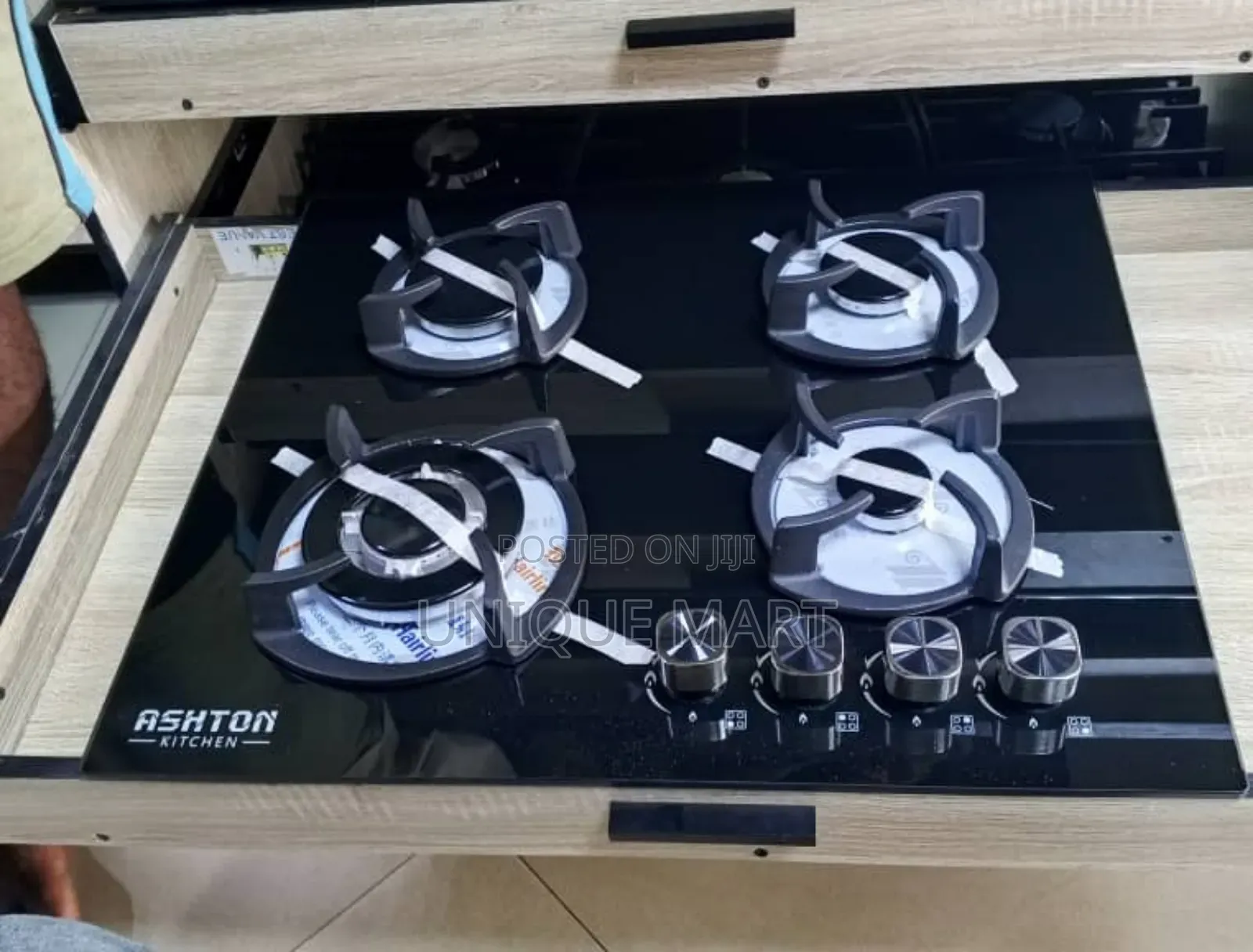 60cm Ashton 4 Built-in Gas Burner