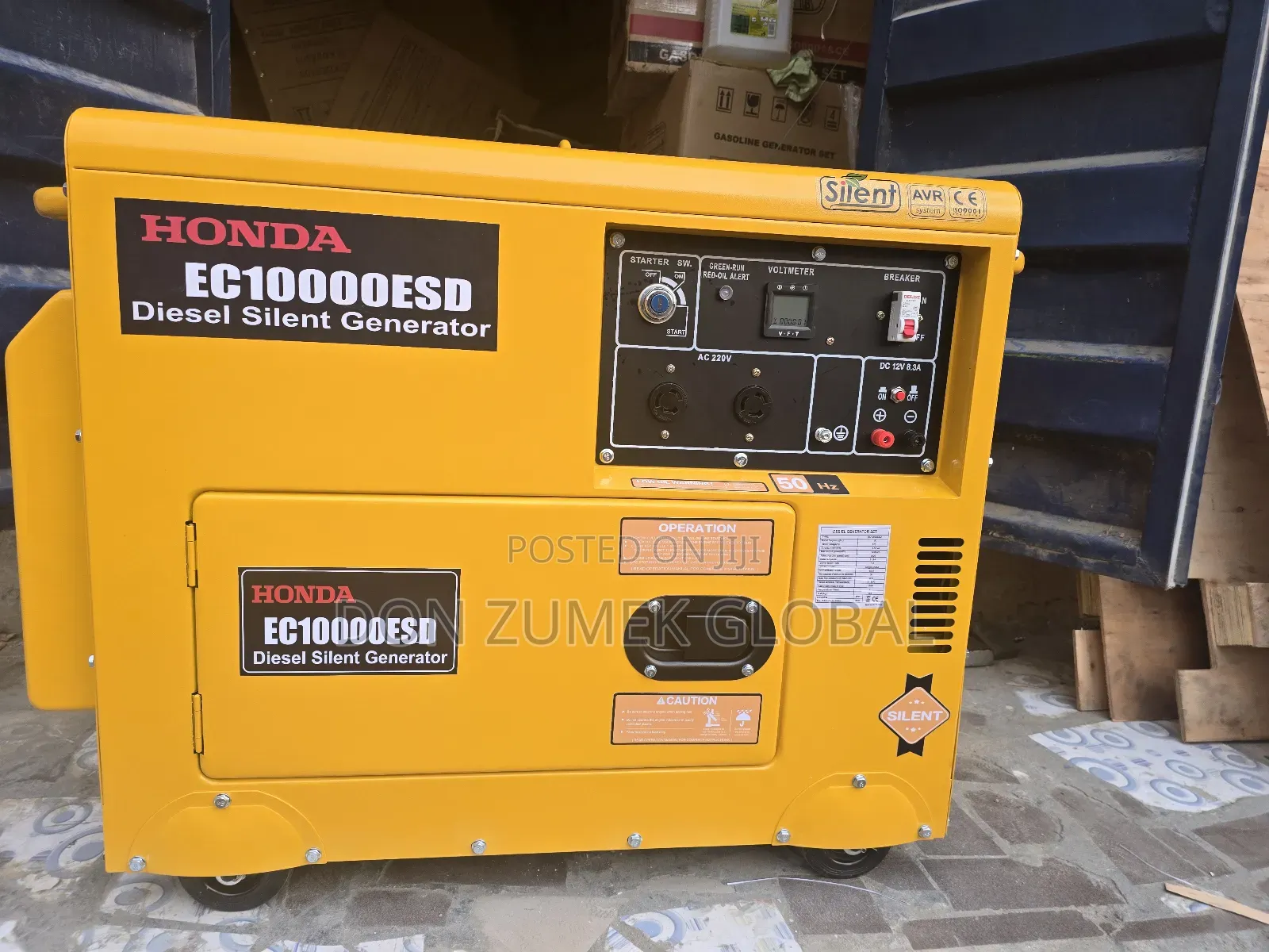 10kva Honda Diesel Soundproof Generator