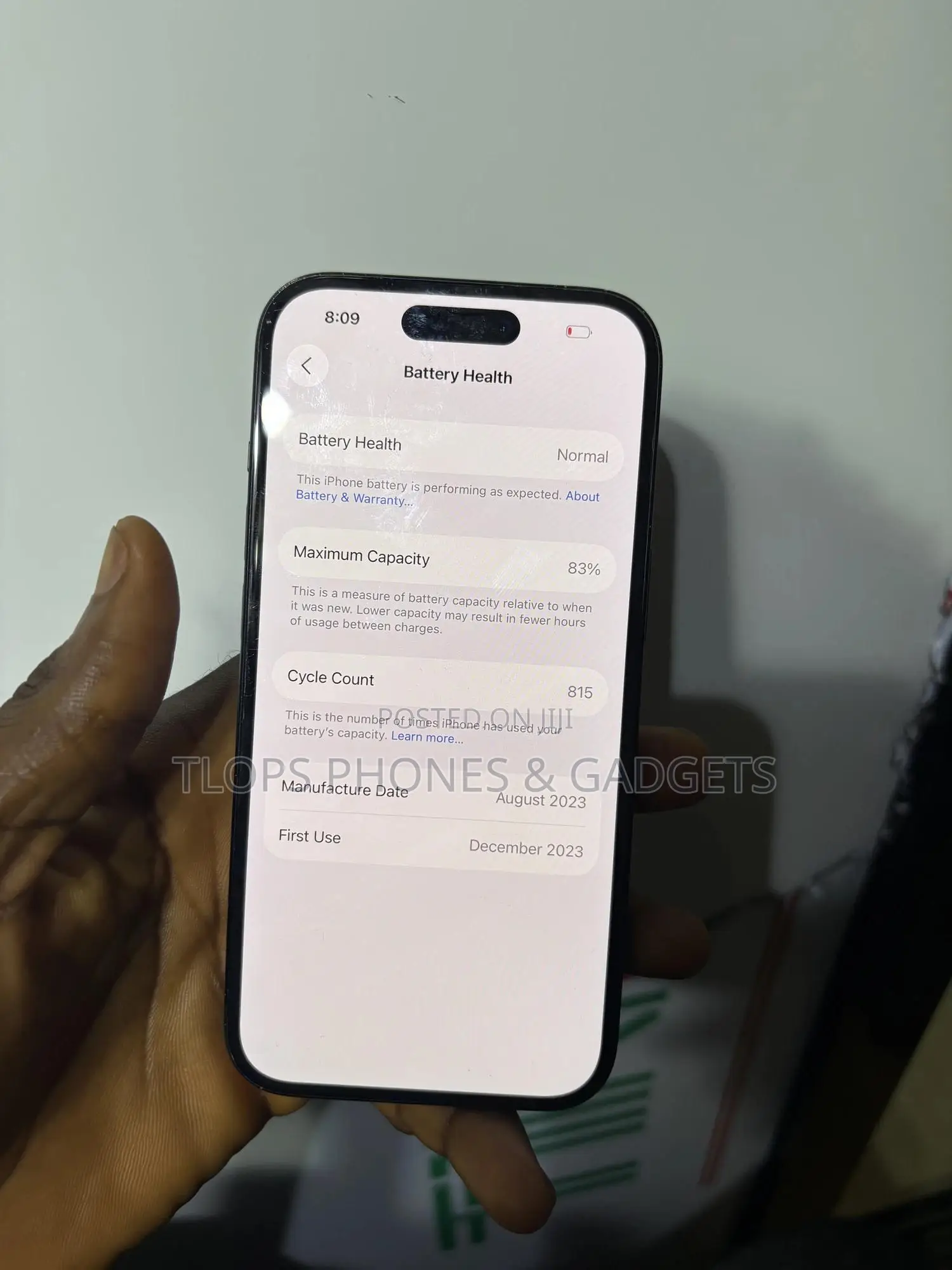 Apple iPhone 15 128 GB Black