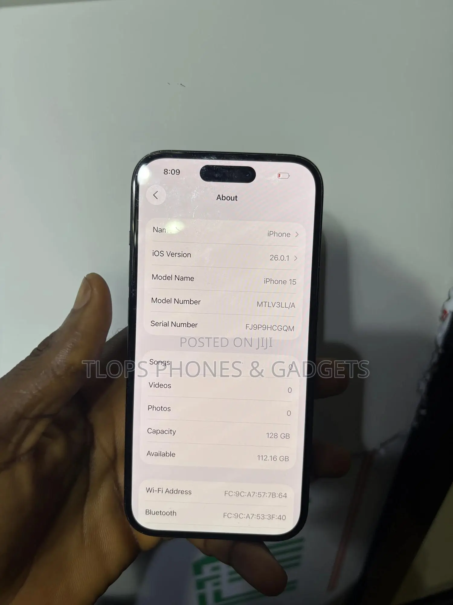 Apple iPhone 15 128 GB Black