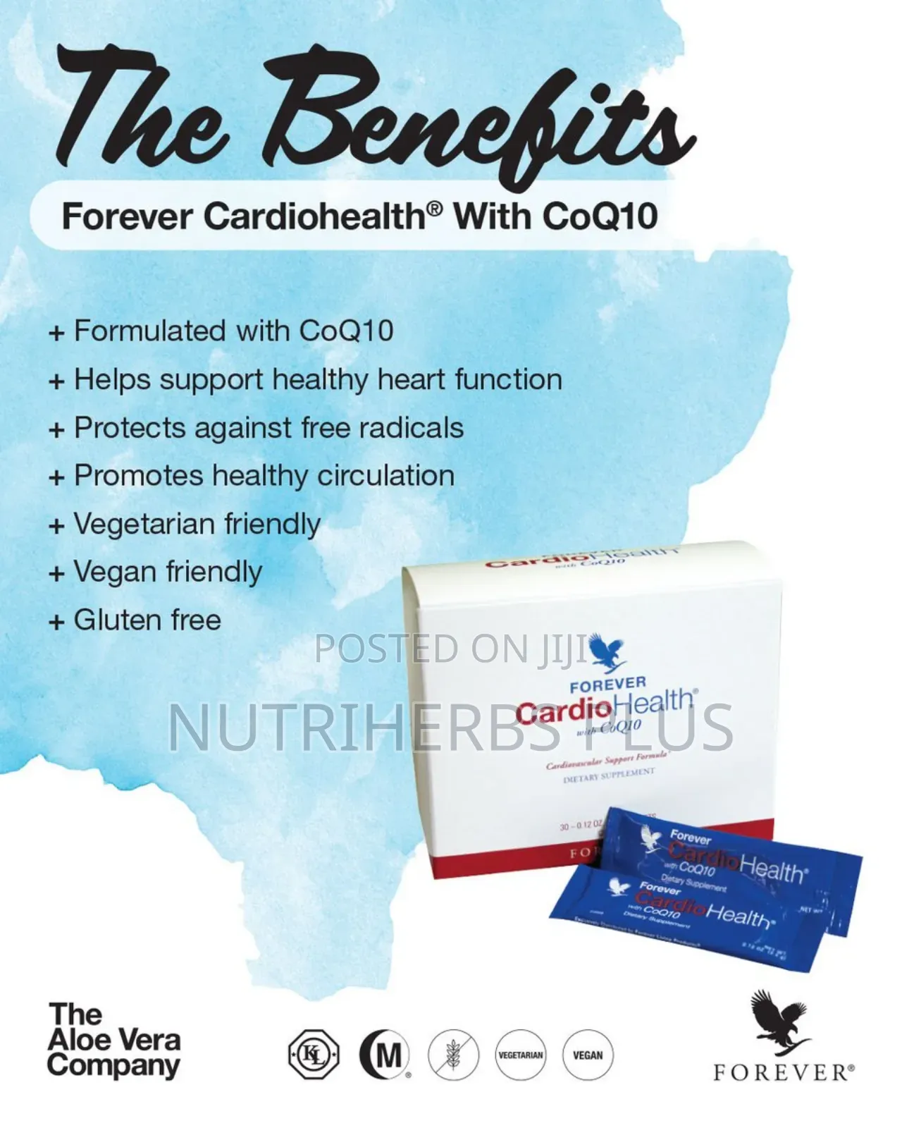 Forever Cardio Health Coq10(80 Mg) : For Cardiovascular Support