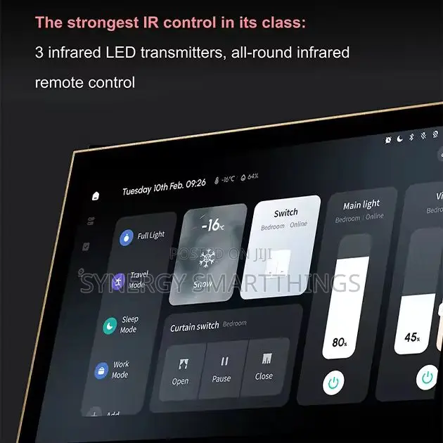 8 Inch Control Panel Pro Gold Color