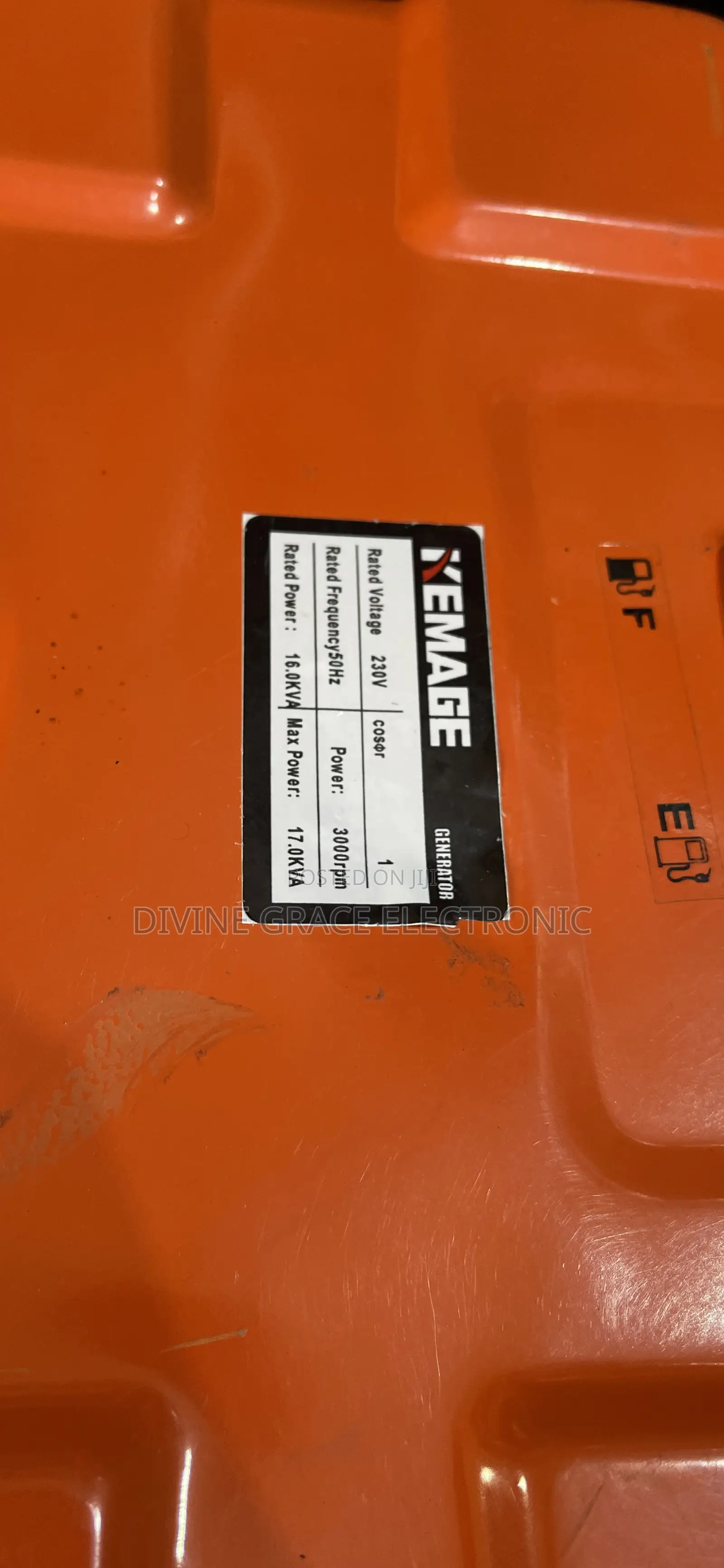 17kva Brand New Kemage Petrol Generator/Copper Coil