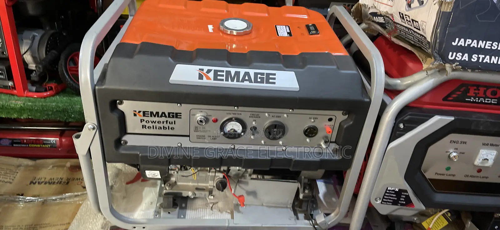 17kva Brand New Kemage Petrol Generator/Copper Coil