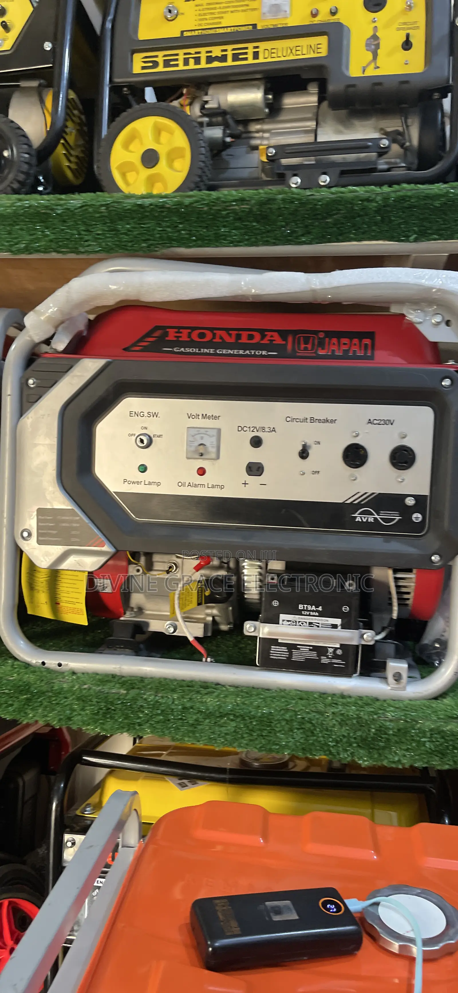 Brand New 10kva Honda Petrol Generator/Copper Coil