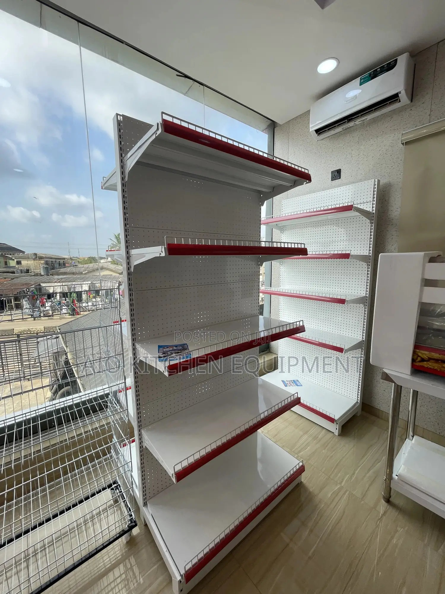 Supermarket Shelves Double