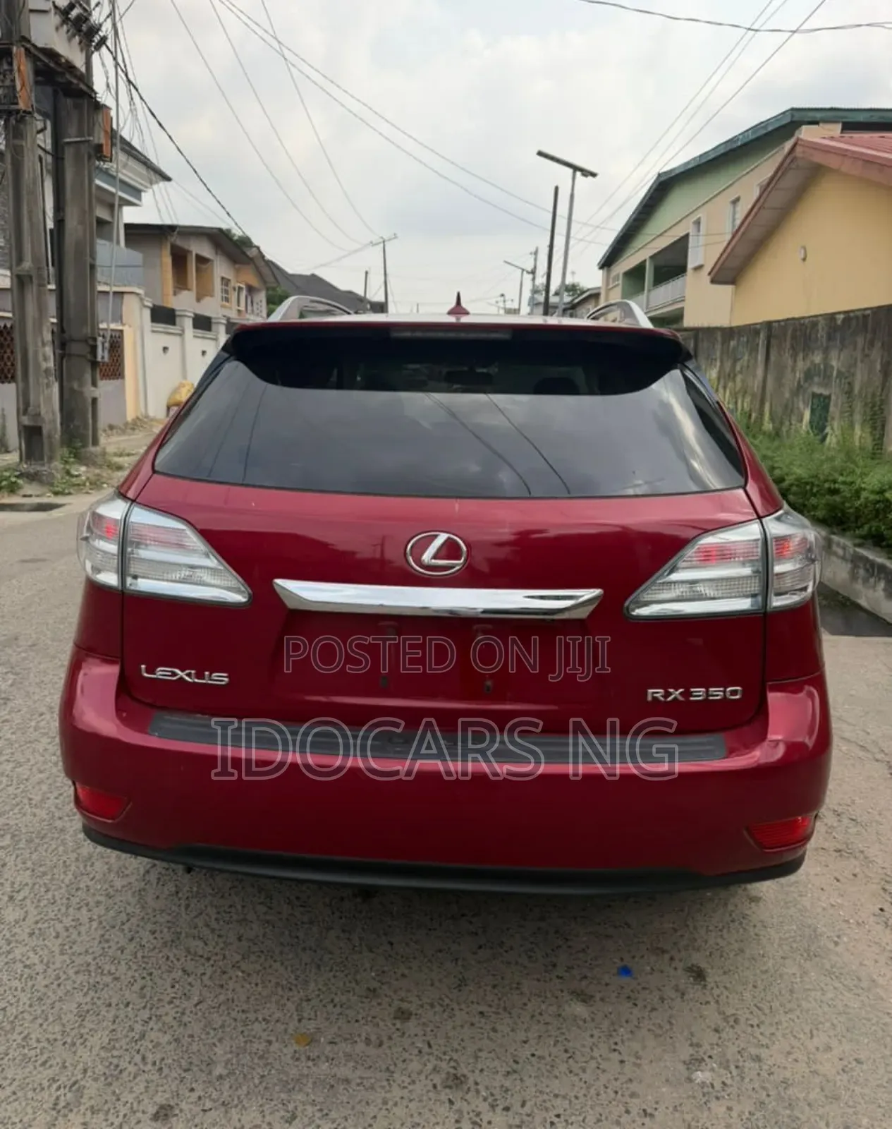 Lexus RX 350 2011 Red