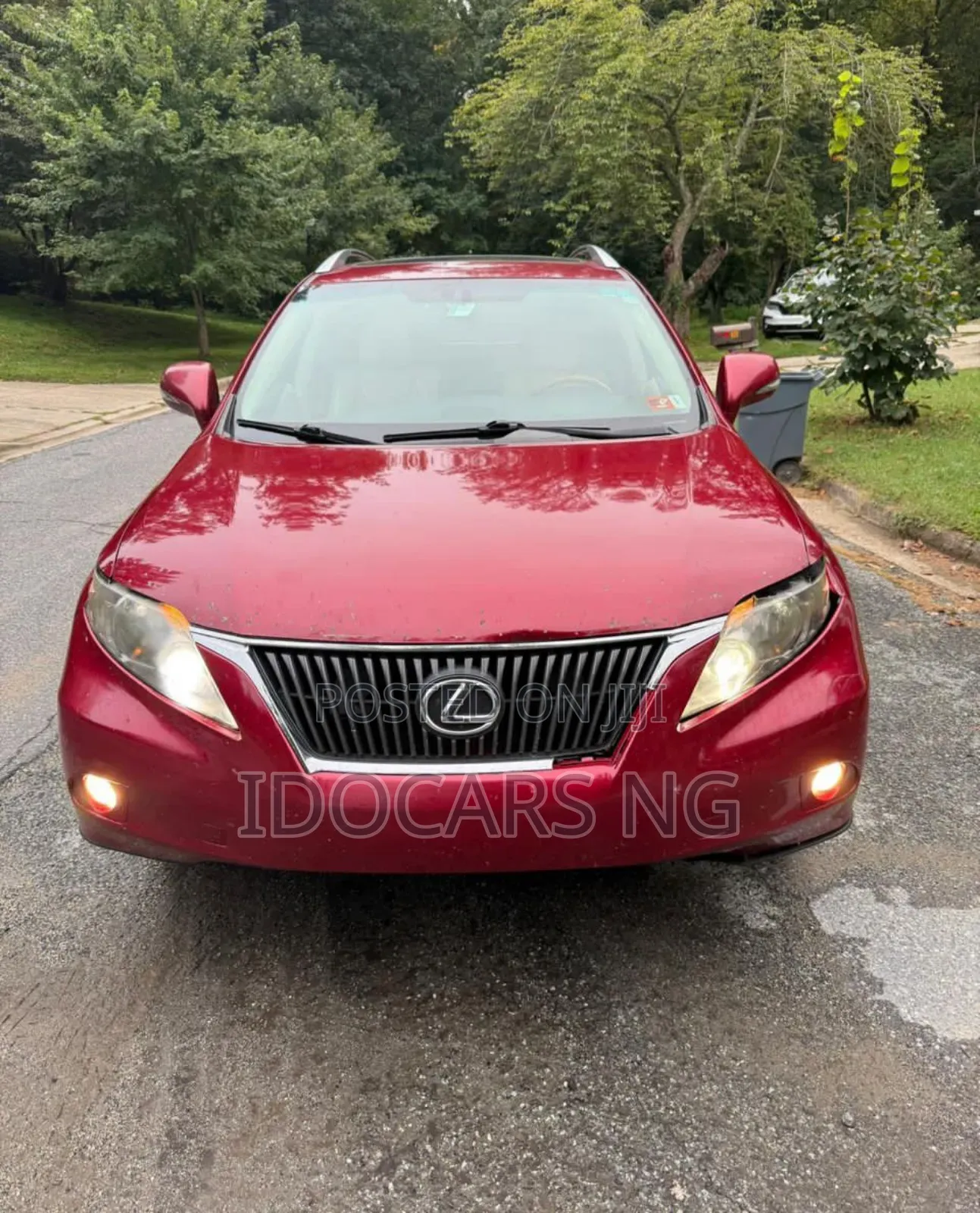 Lexus RX 350 2011 Red