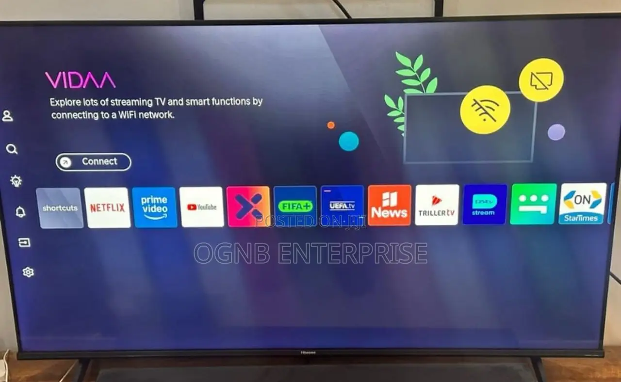 50" Hisense Smart TV Original Web O S Vidaa