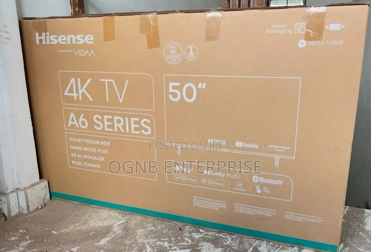 50" Hisense Smart TV Original Web O S Vidaa