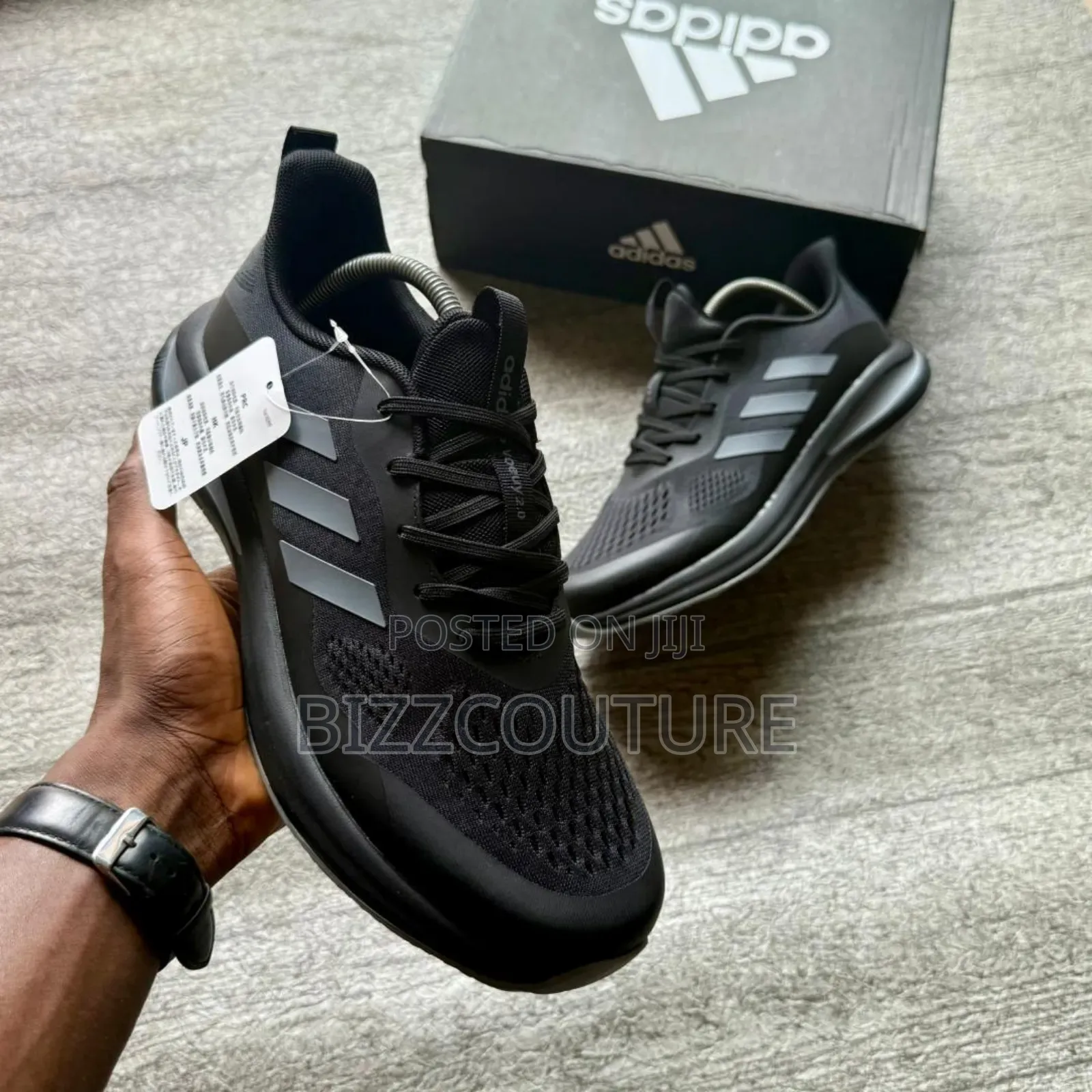 Original Adidas Voeuy Bounce Blackgray Sneakers Available In Store