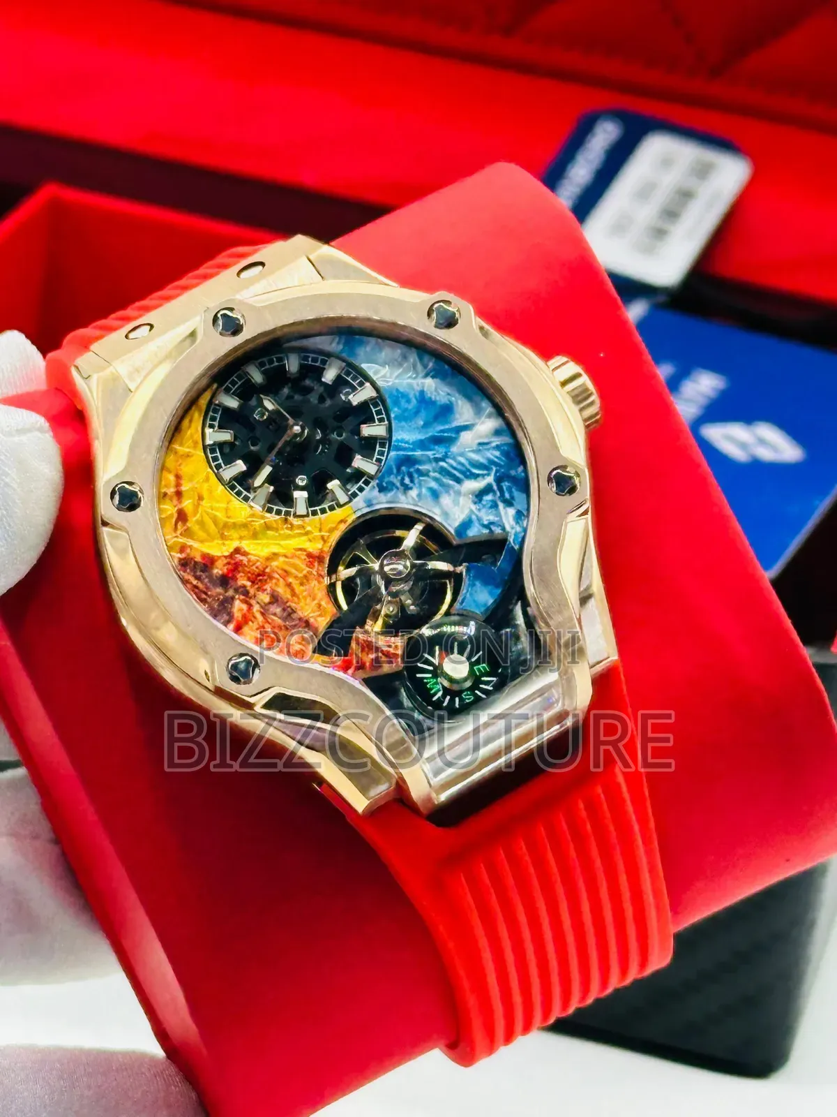 Original Hanboro Rubber Strap Watch Available In Store