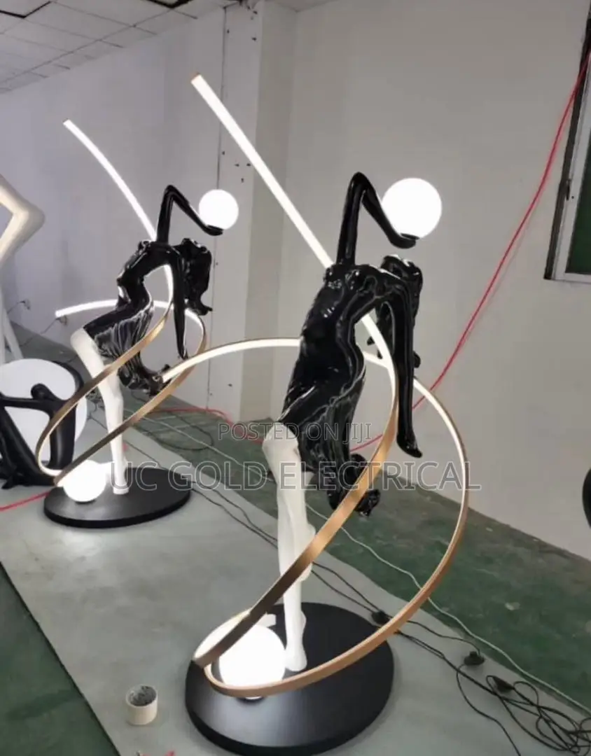 New Abstract Sculpture Floor Lamp Sales Office Hotel Lobby Decorative