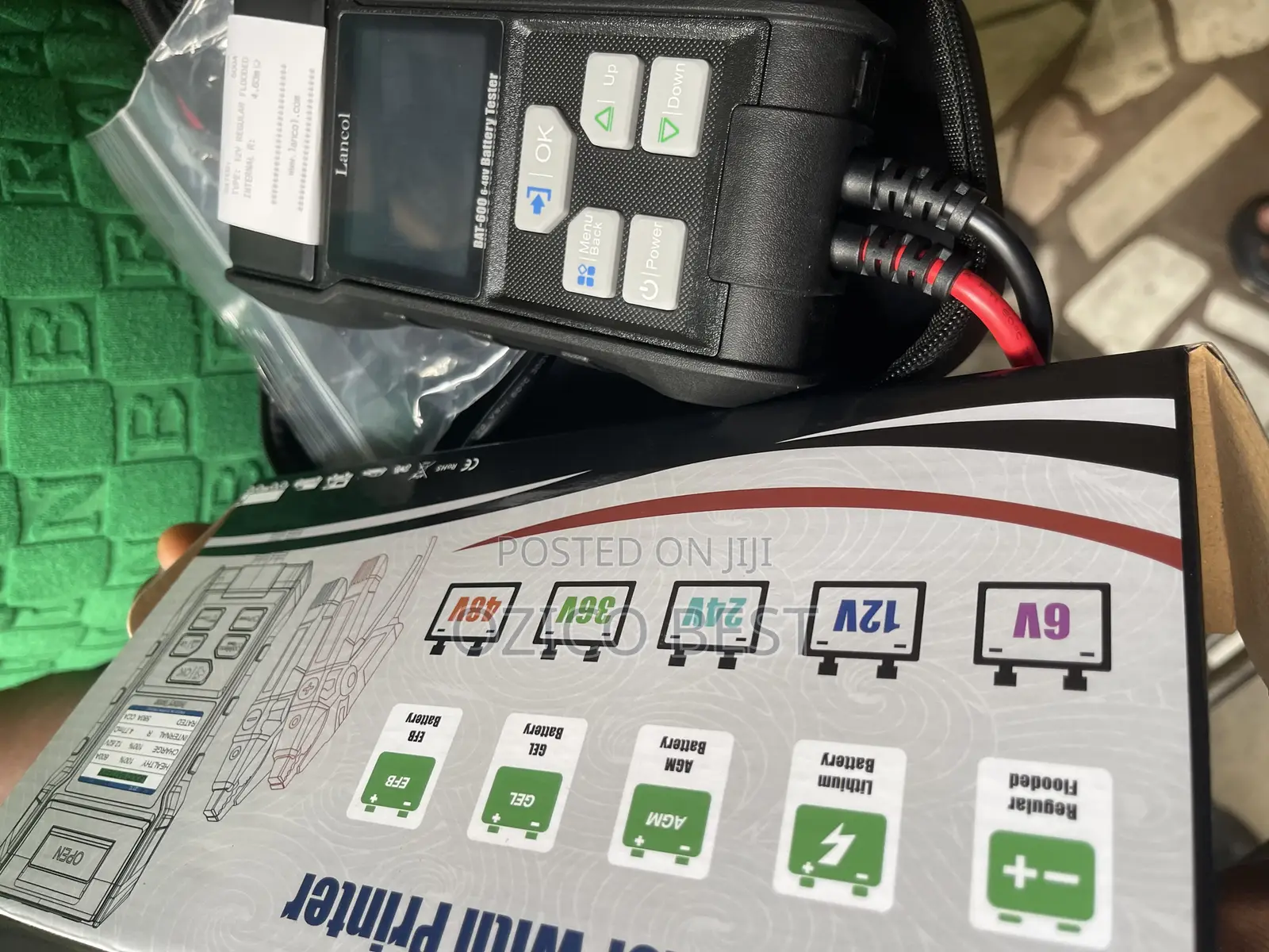 Battery Tester With Printer