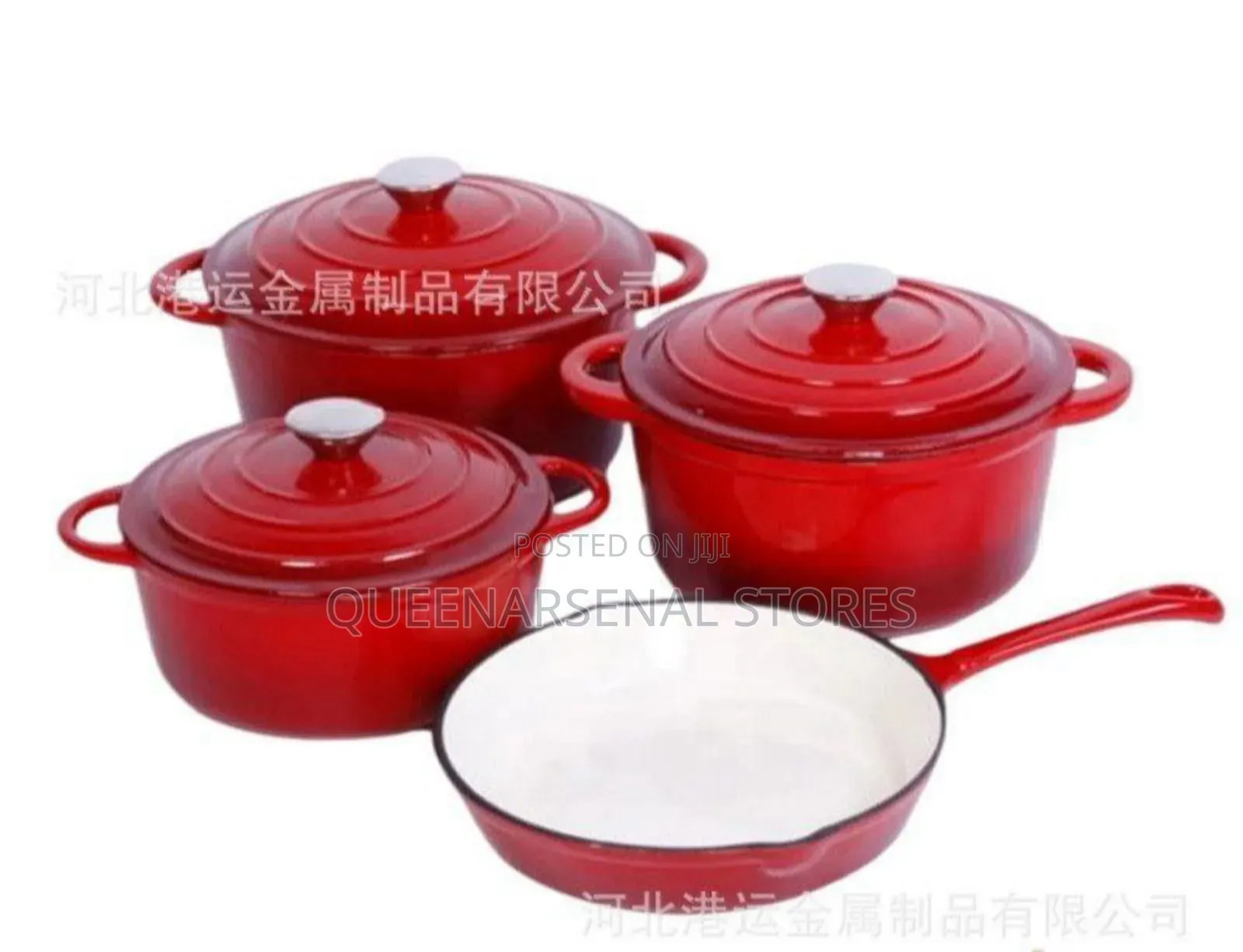 7pcs Cast Iron Cookware Set