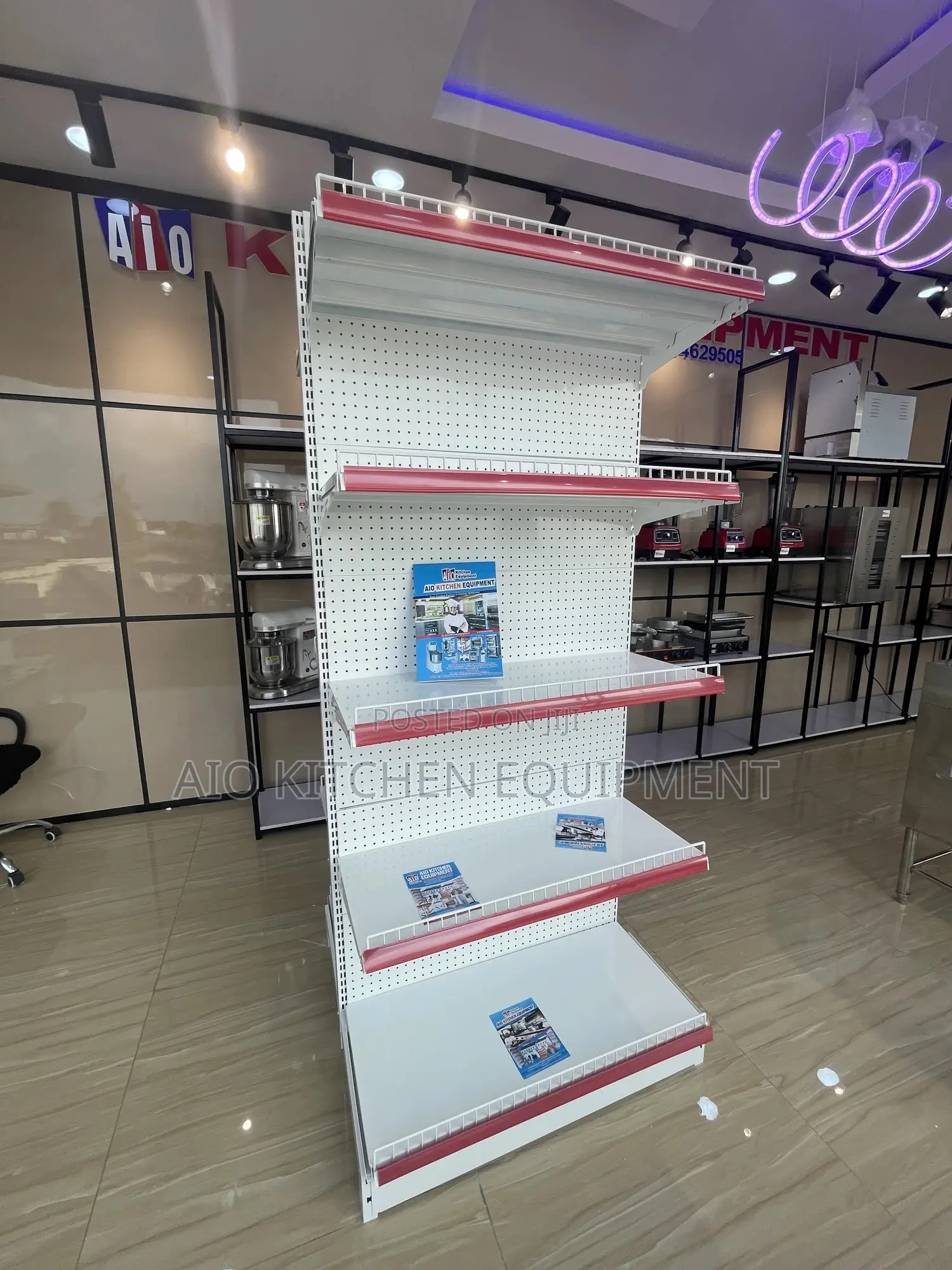Supermarket Shelves Single Side