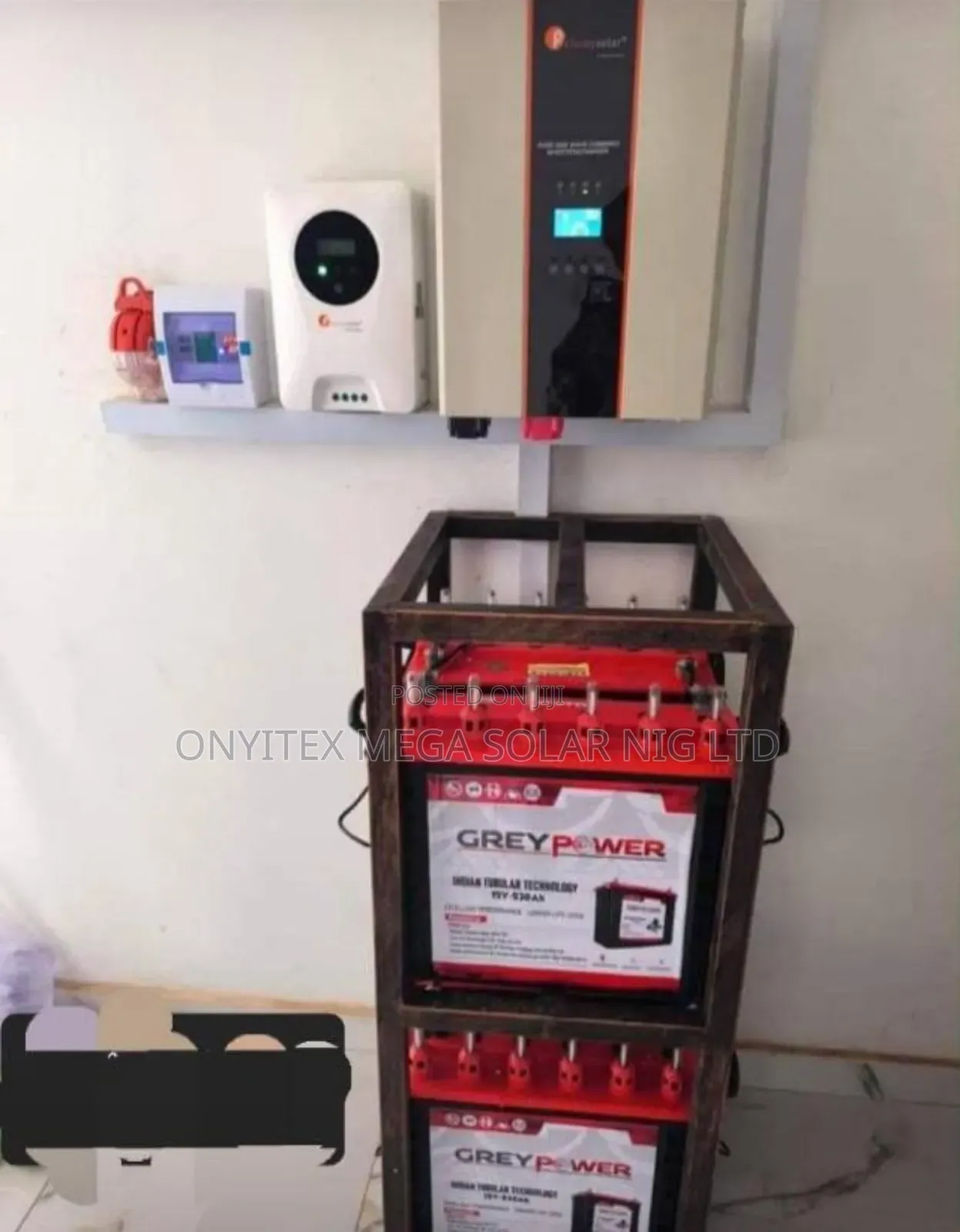 Tubular Battery and Inverter 48v Installation