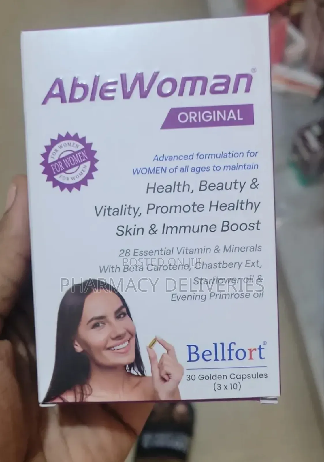 Ablewoman Original –Complete Women’S Health Beauty Supplement