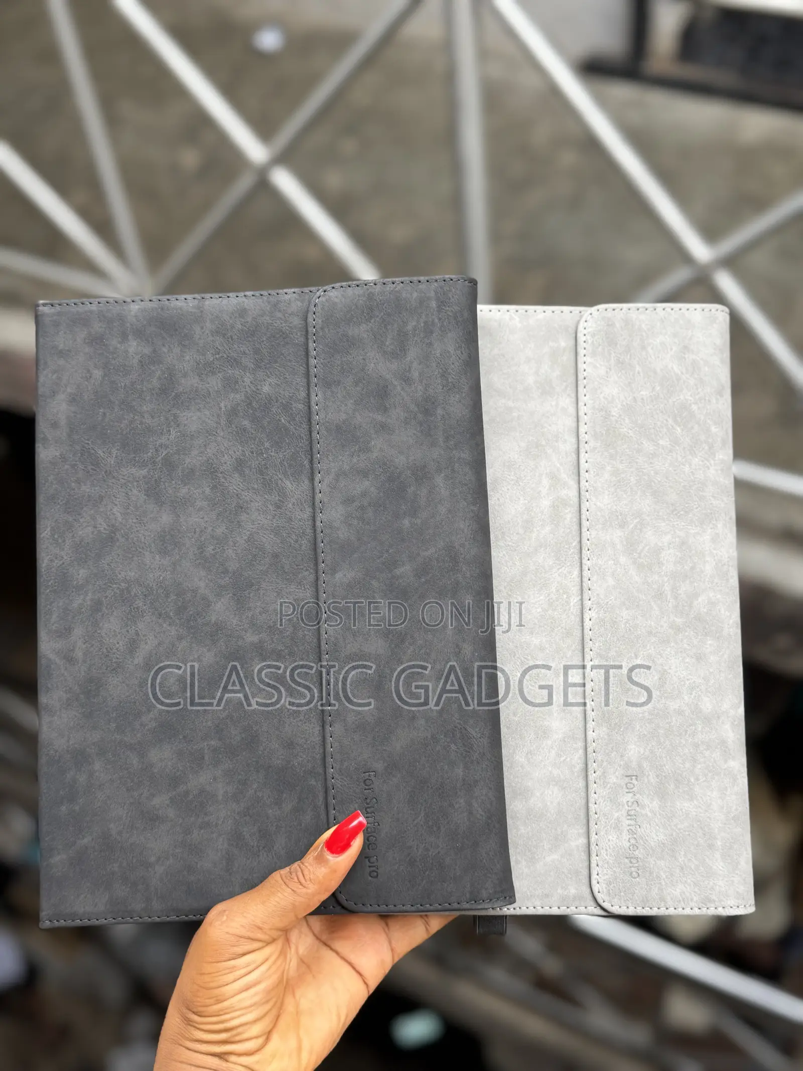 Smooth Leather Flip Protective Cover for Surface Pro 12 (2025)