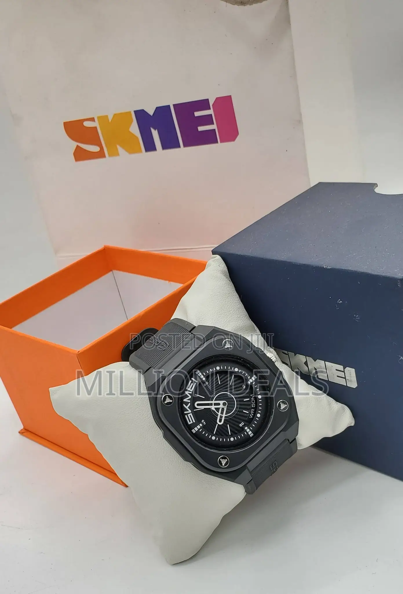 Black Water Proof Stylish Men's Wrist Watch