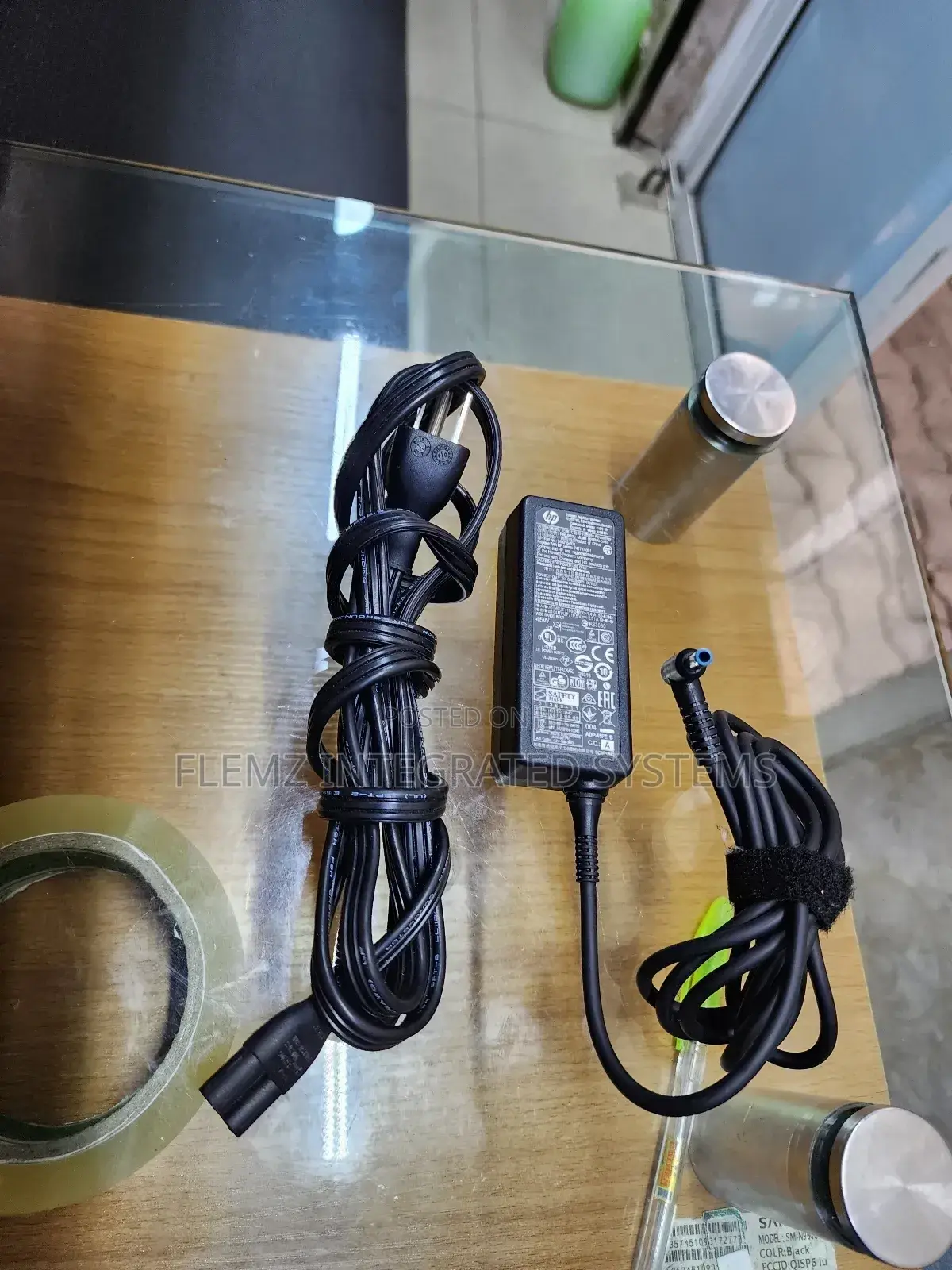 Original Hp  Blue Mouth Power Adaptor Charger At Flemzconcepts