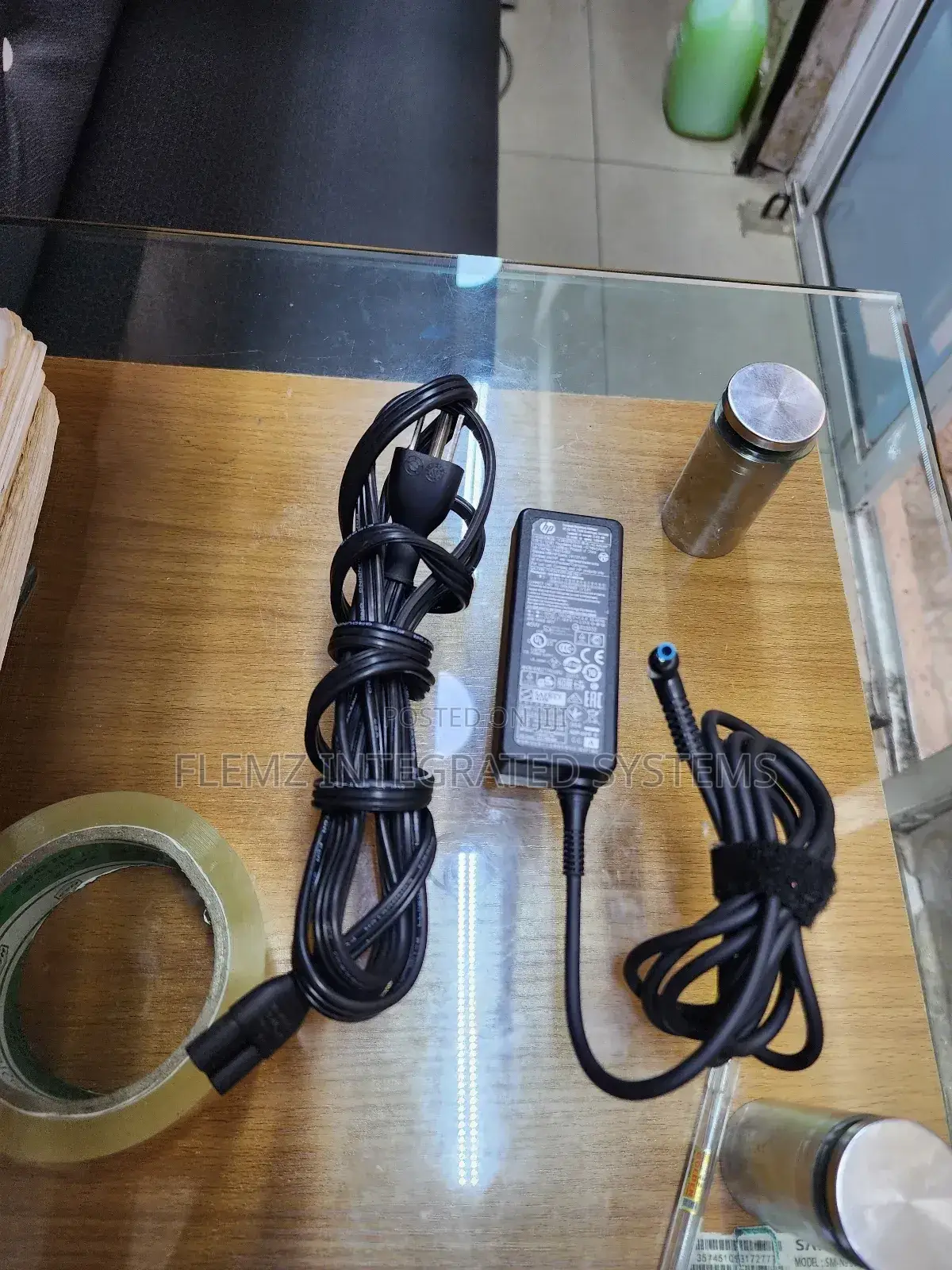 Original Hp  Blue Mouth Power Adaptor Charger At Flemzconcepts