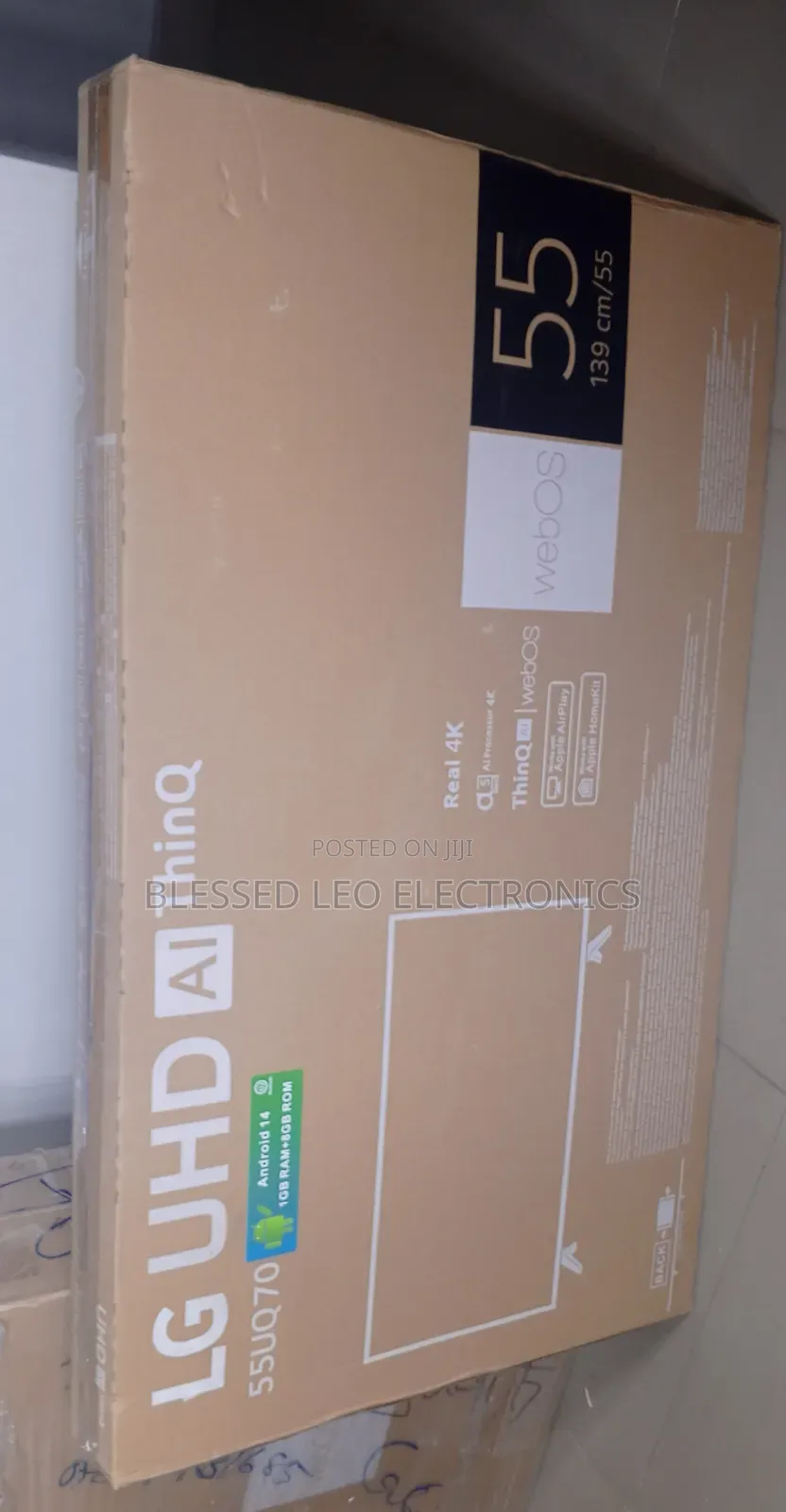 55 Inches Stunning Display Tv With 8gb