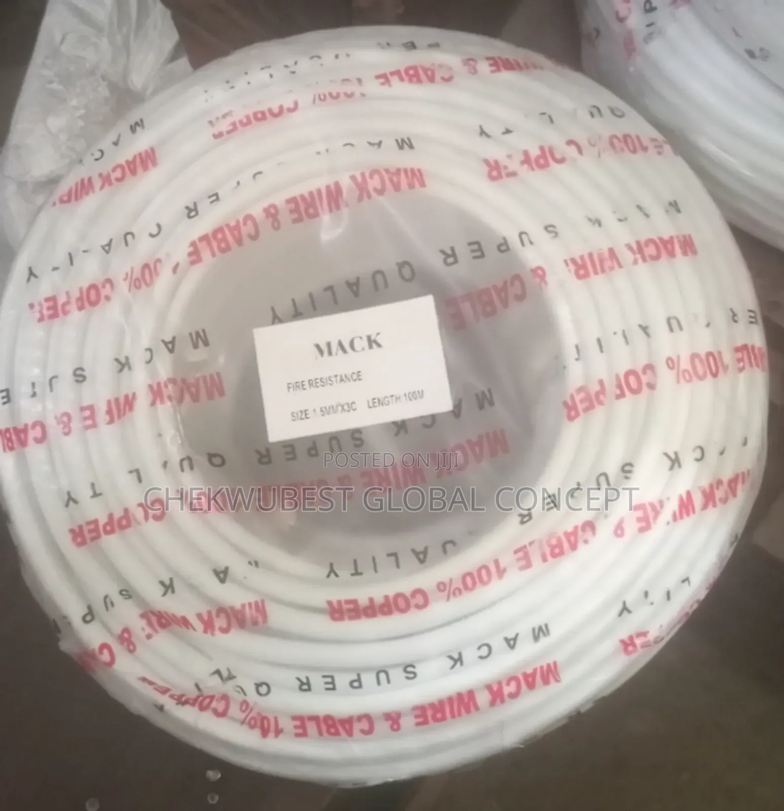 Pure Nigerian Cable 100% Pure Copper Coil