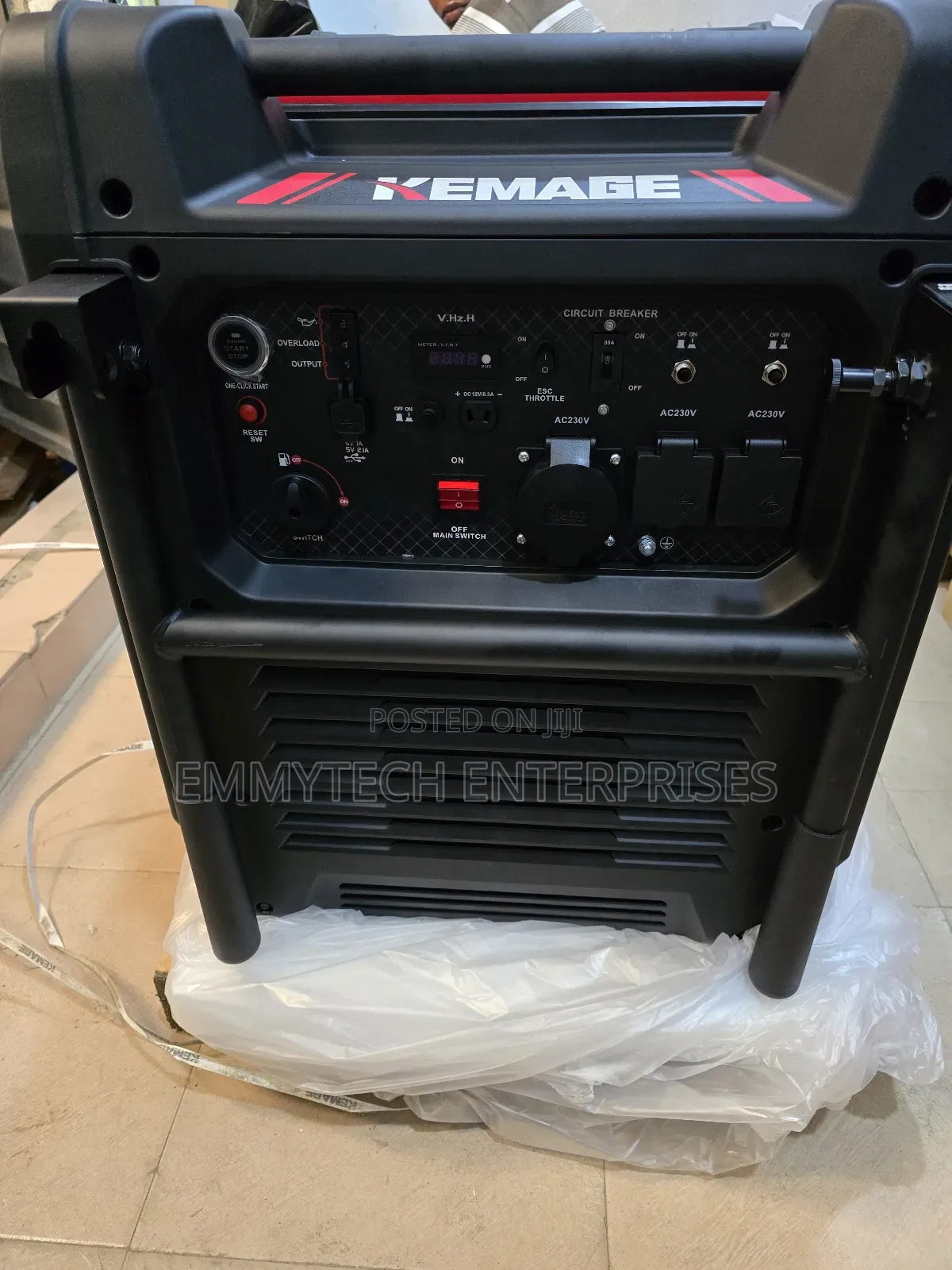 Kemage Zero Noise Remote Control Inverter Soundproof Petrol Gen 10kva