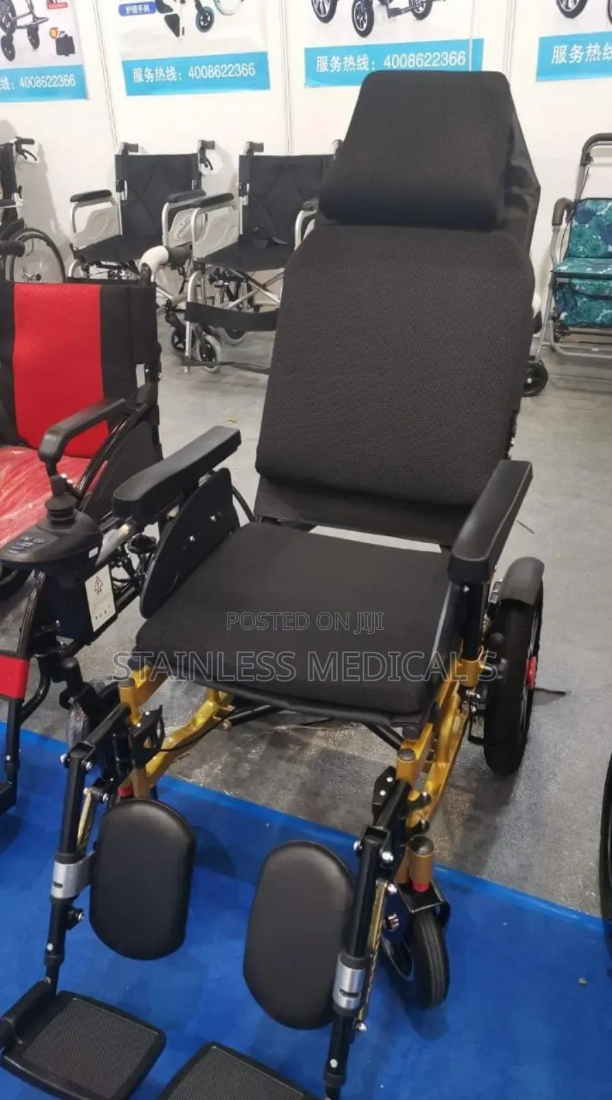 Foldable Motorised Wheelchair