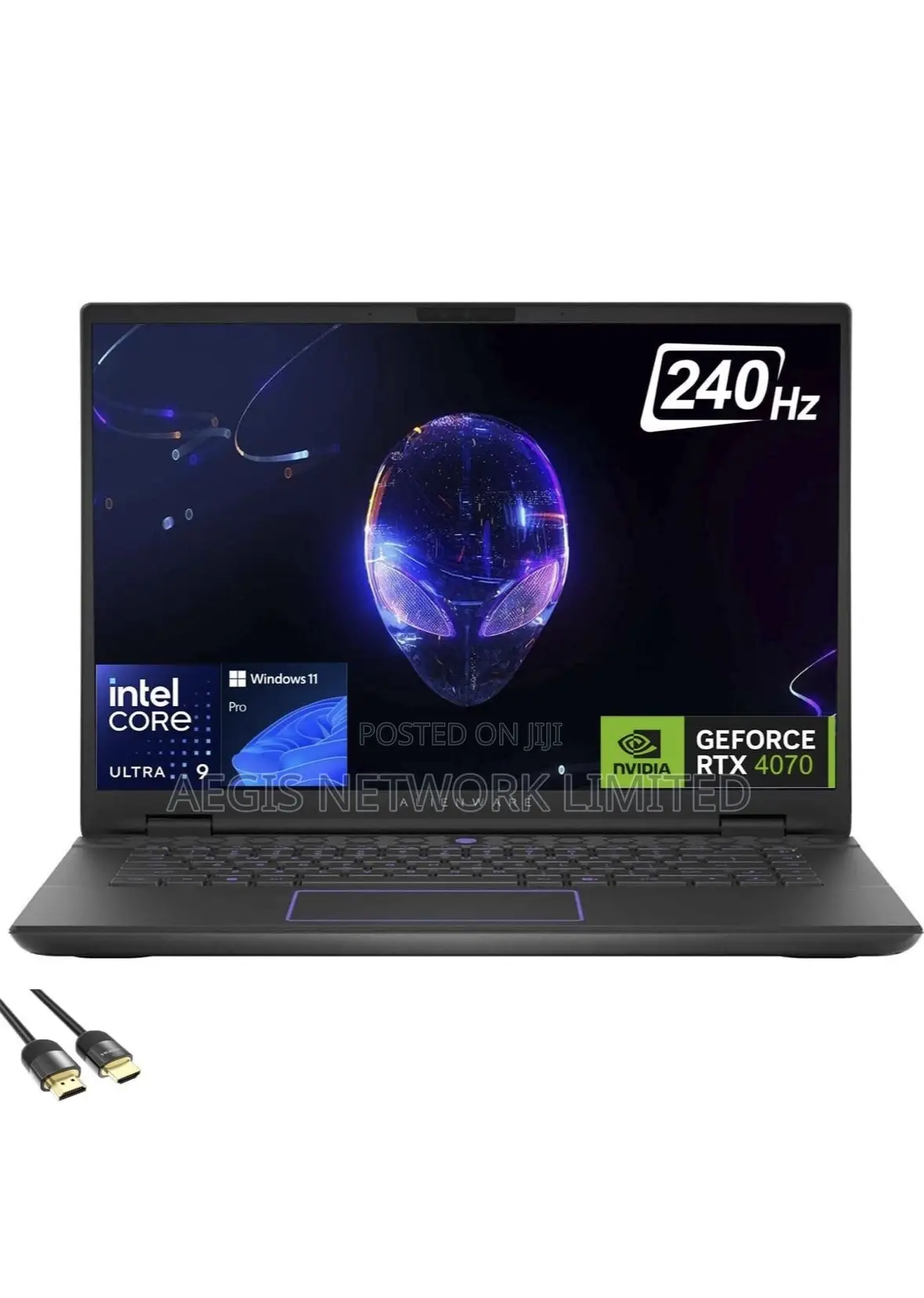 New Laptop Dell Alienware M16 R2 64GB Intel Core Ultra 9 SSD 2T