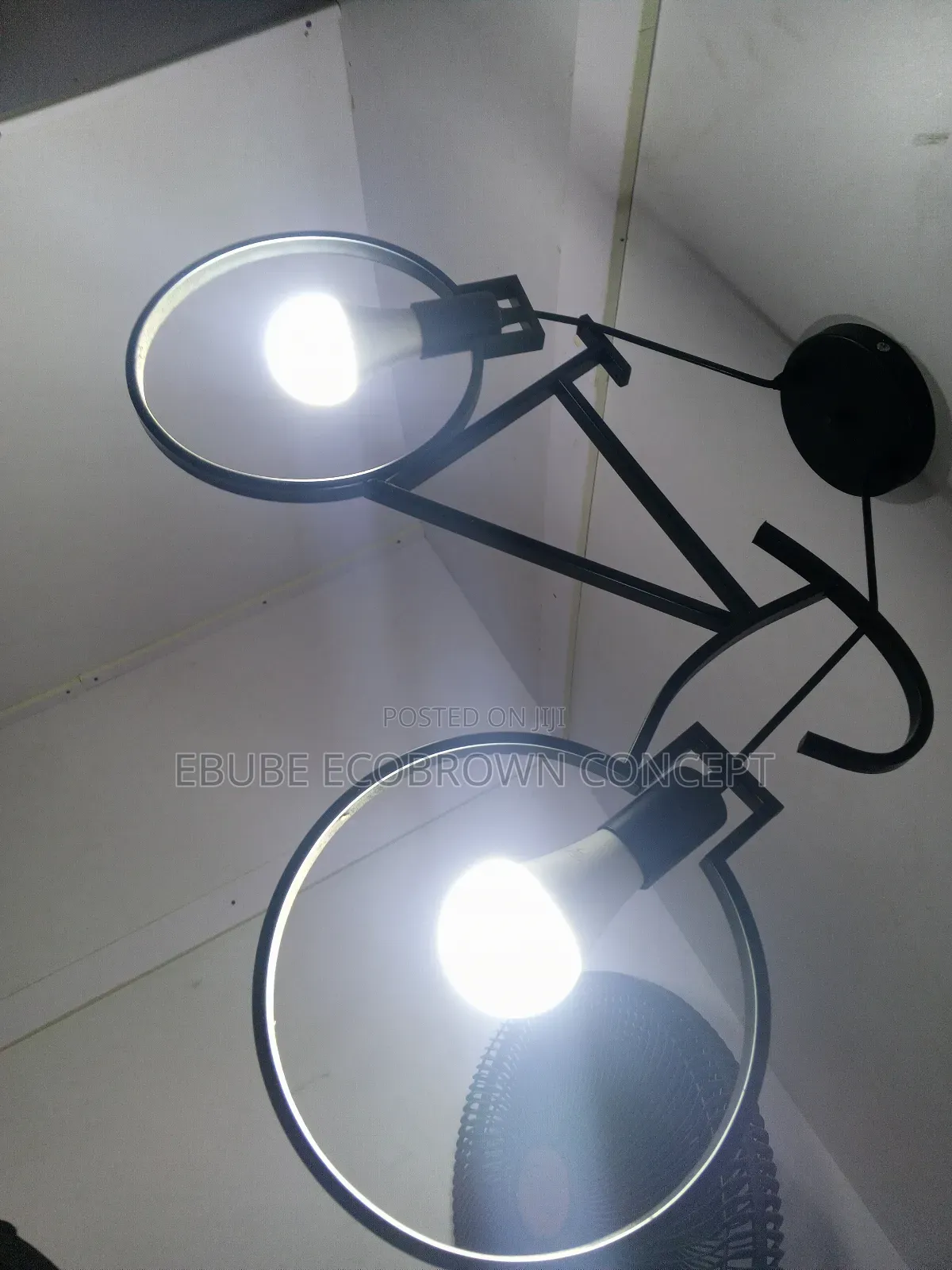 Bicycle Design Ceiling Fitting Lamp Light