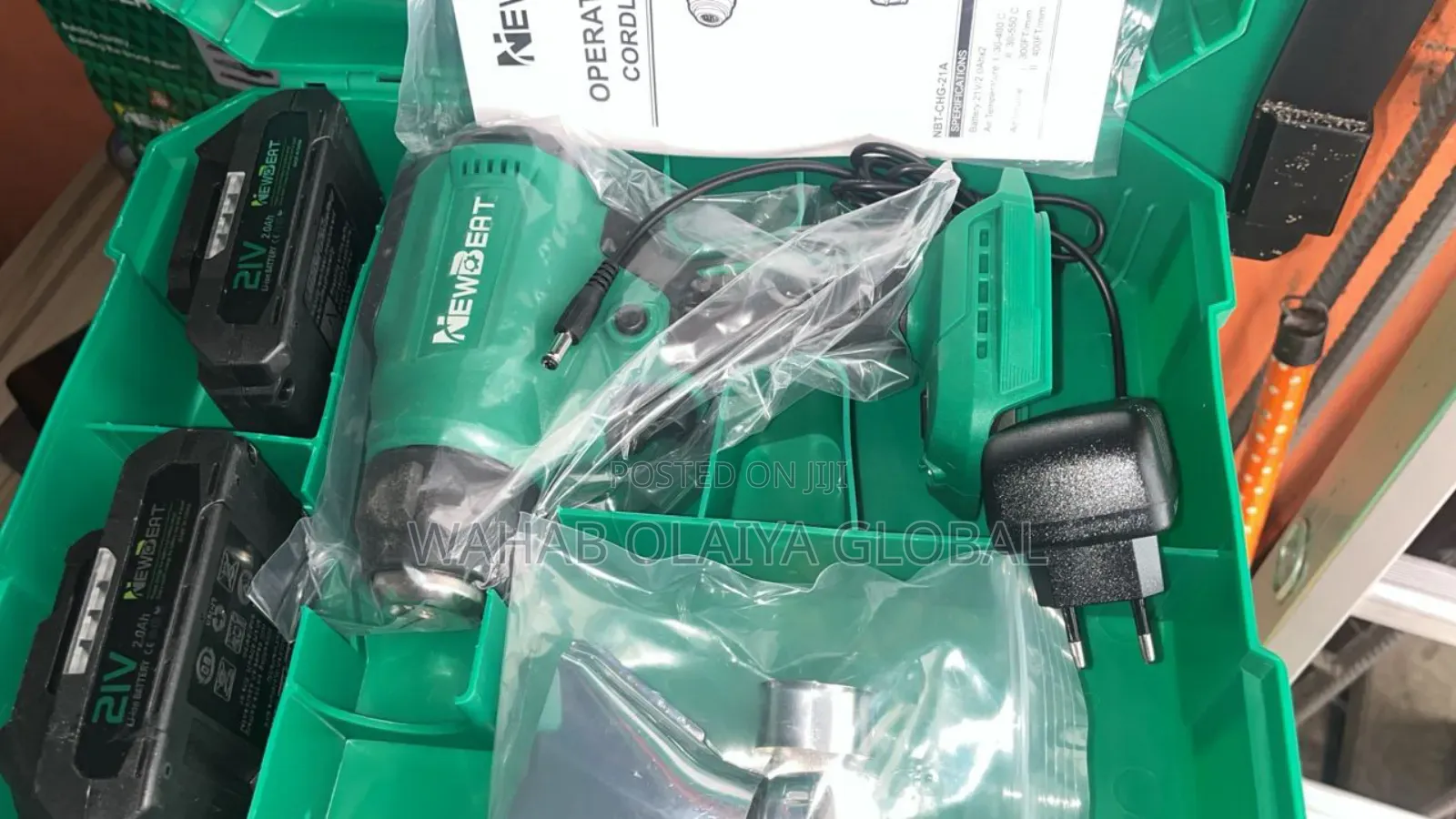 Newbeat 21v Cordless Heat Gun – Dual Temp Hot Air Tool