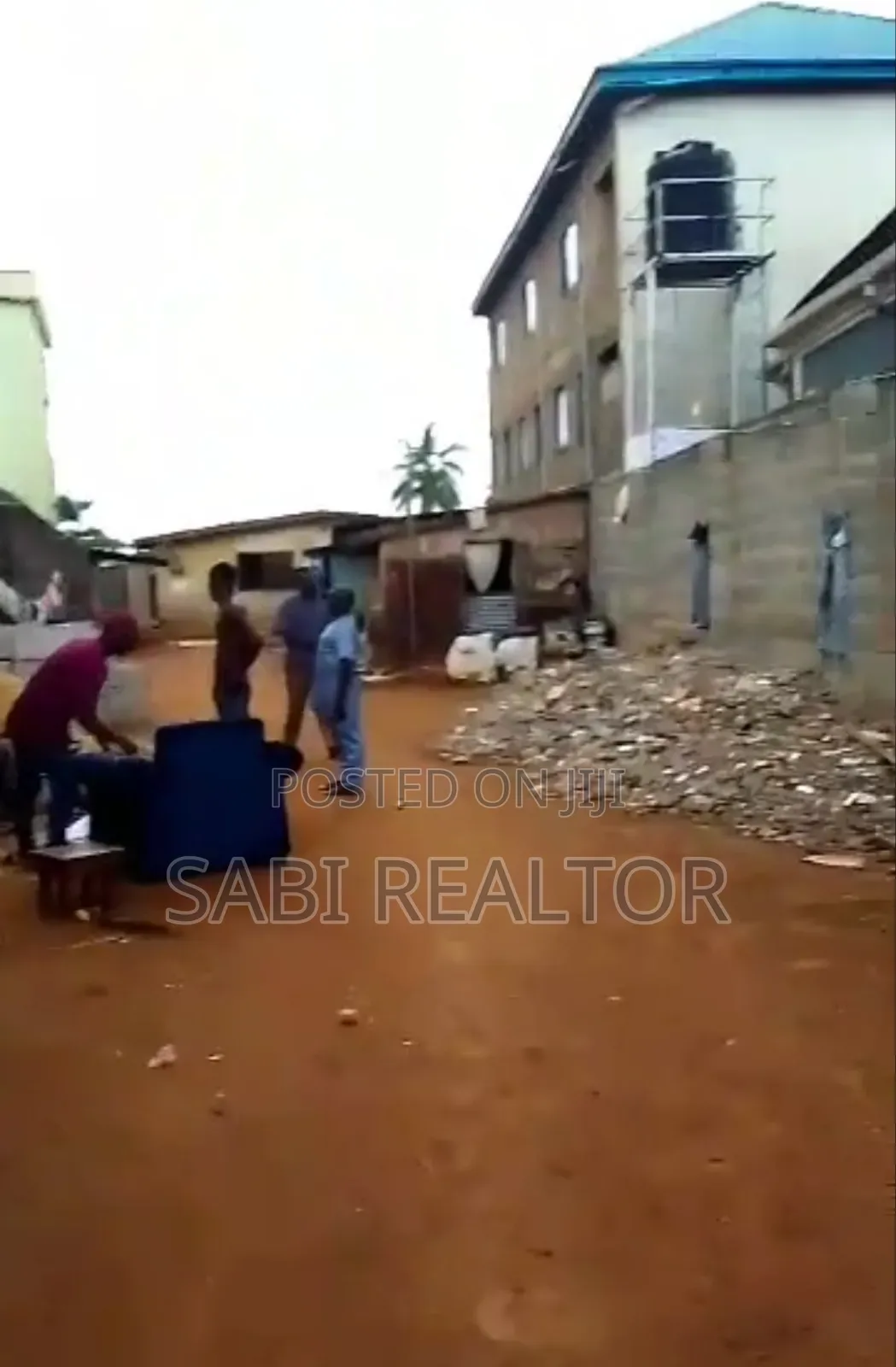 1 Half Plot of Land at Alaguntan at a Street Beside Access Bank