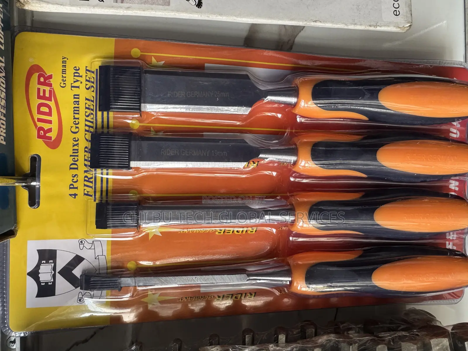 Deluxe German and Firmer Chisel Set.