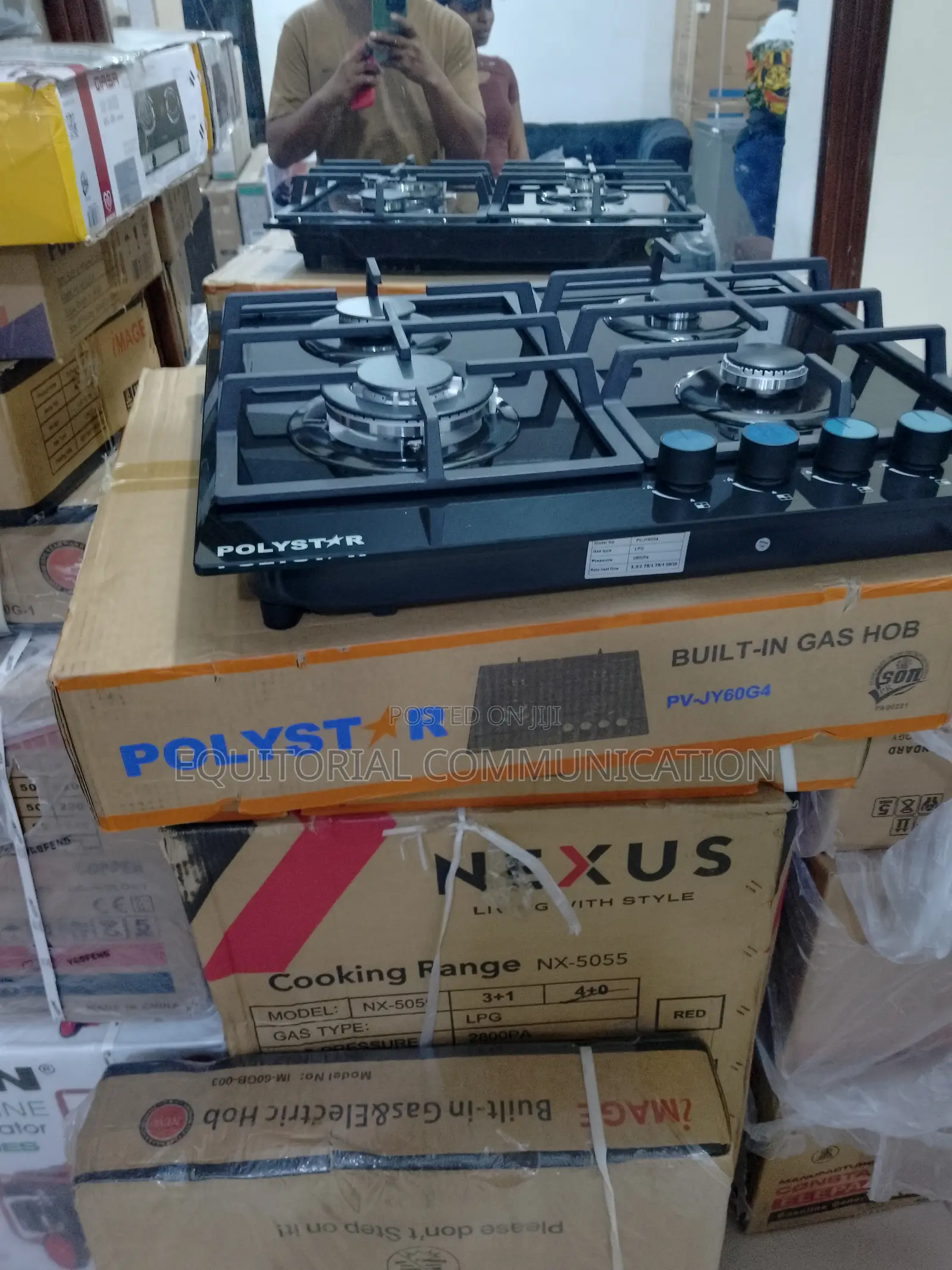 Polystar Pv-Jy60g4 Built-in Gas Cooker Hob