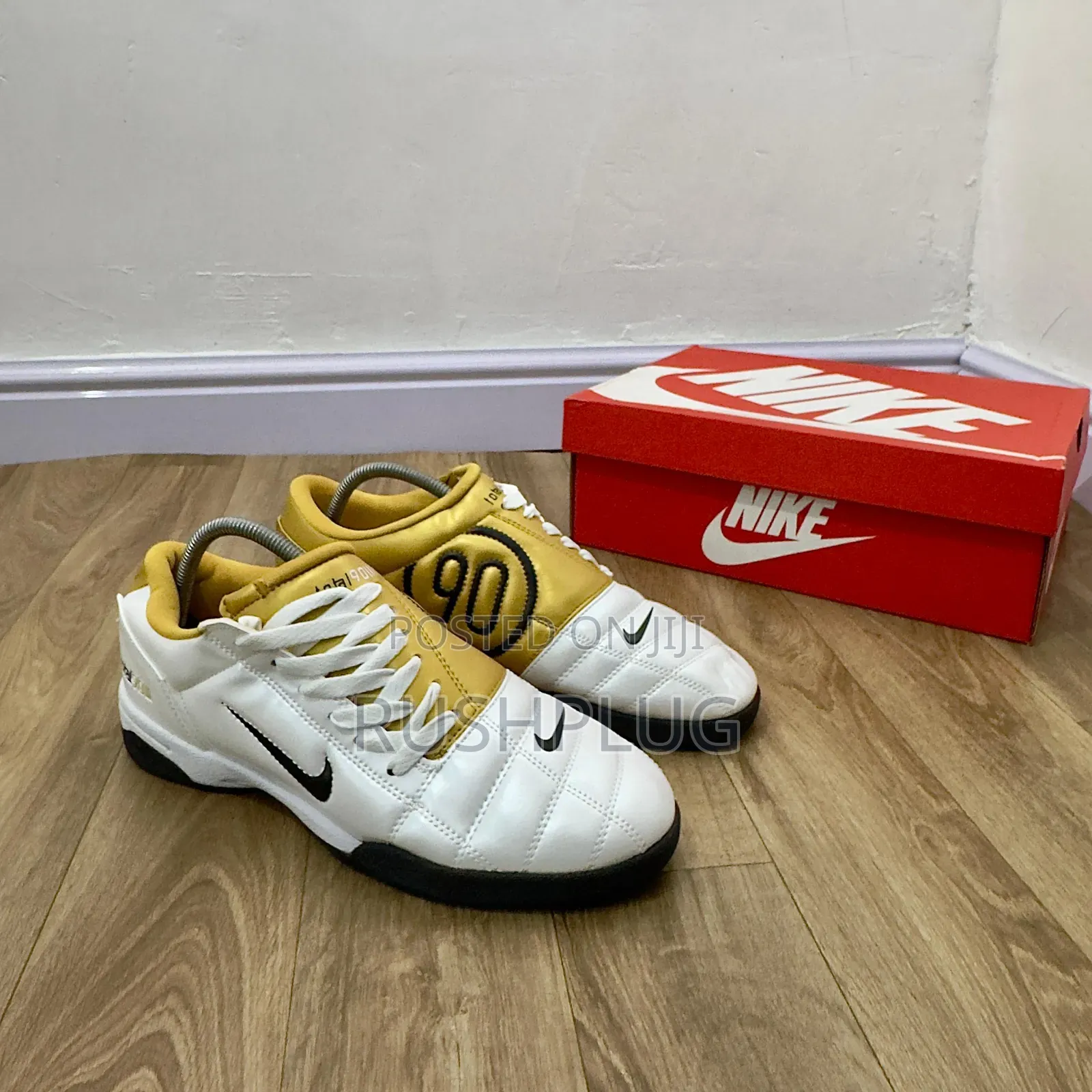 Nike “ Metallic Gold“ Luxury Sneakers