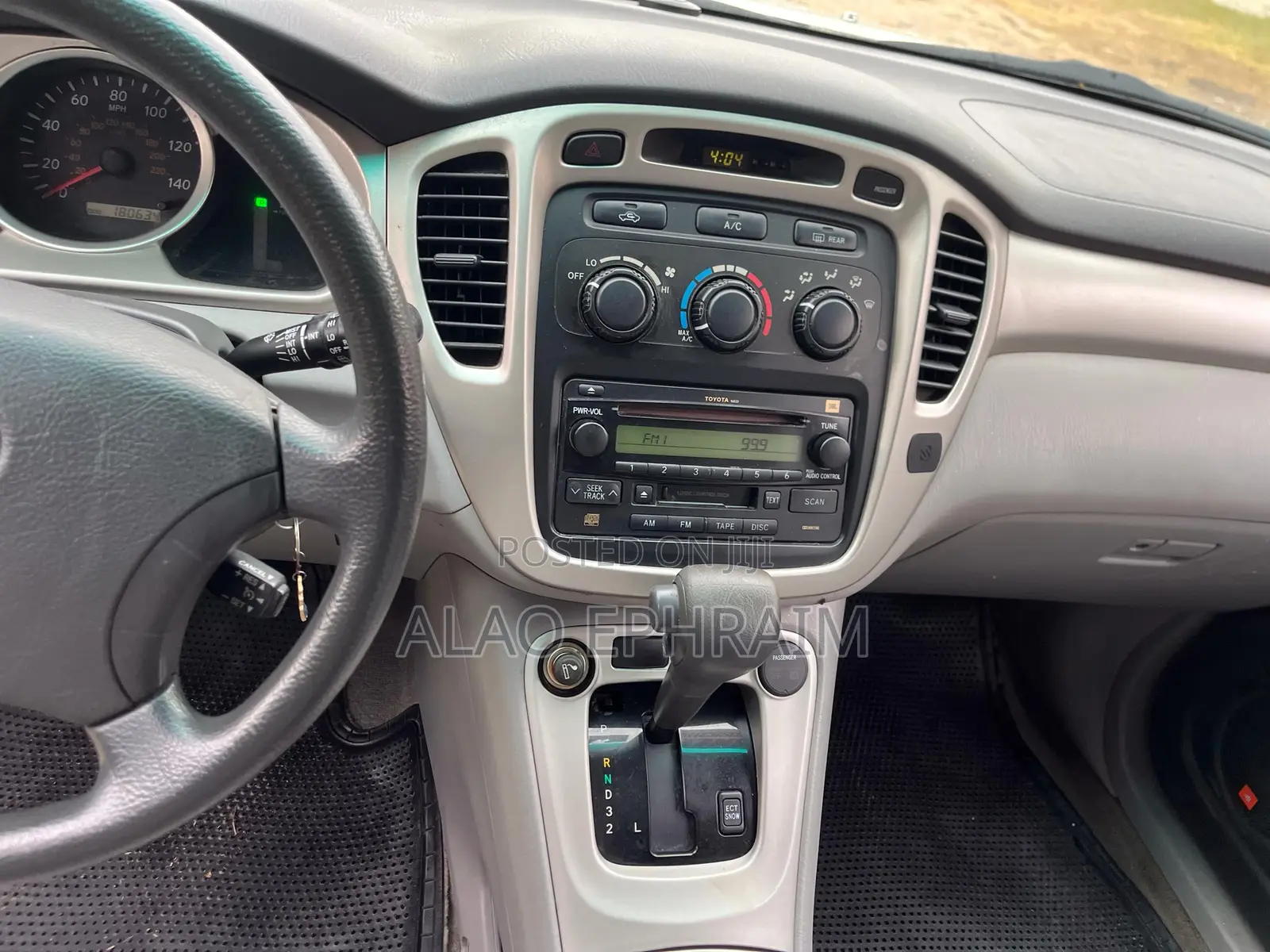 Toyota Highlander V6 2006 Silver