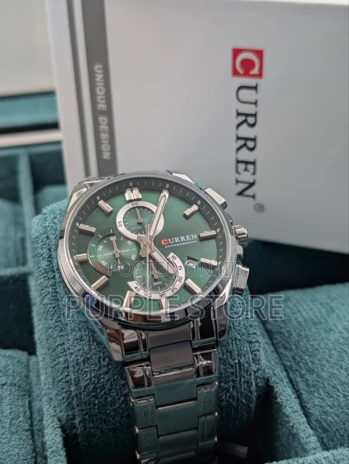 Solid Quality Chronograph Curren Wristwatches