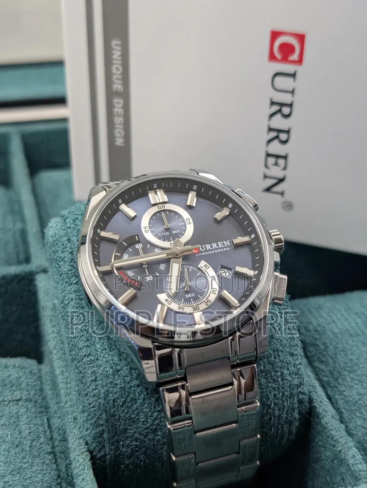 Solid Quality Chronograph Curren Wristwatches