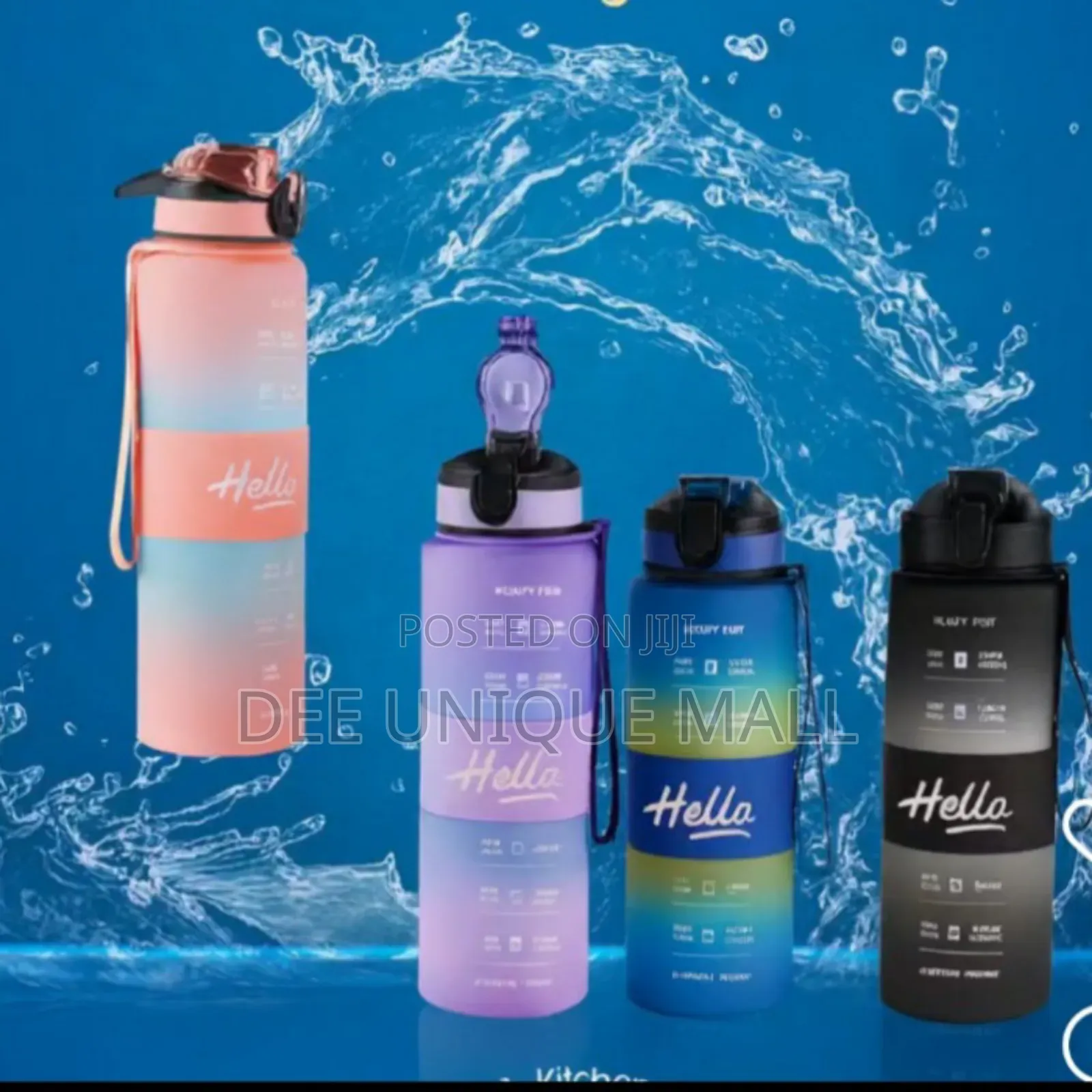 Unique Water Bottle Design