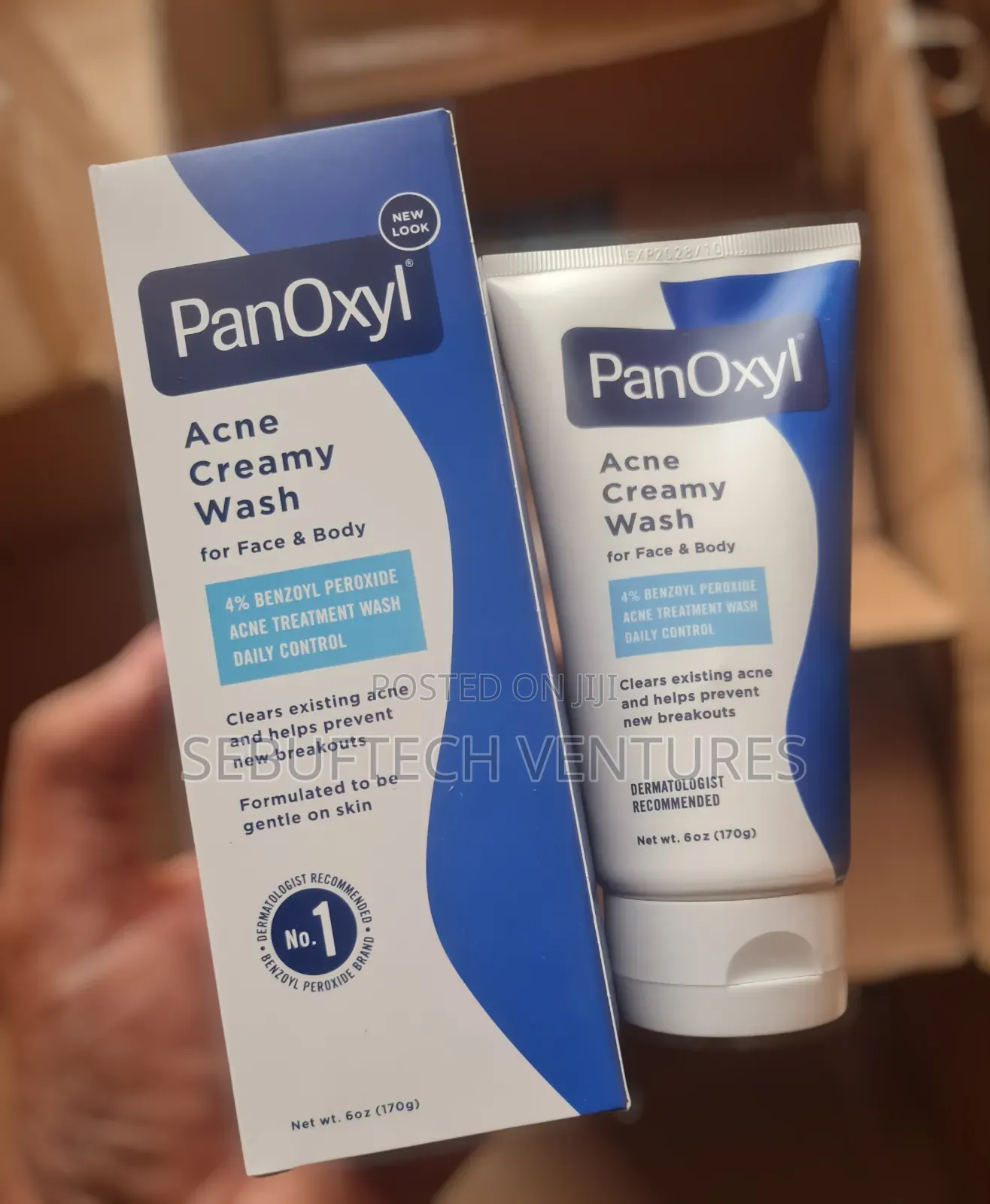 Panoxyl Acne Creamy Daily Wash, 4% Benzoyl Peroxide - 170g